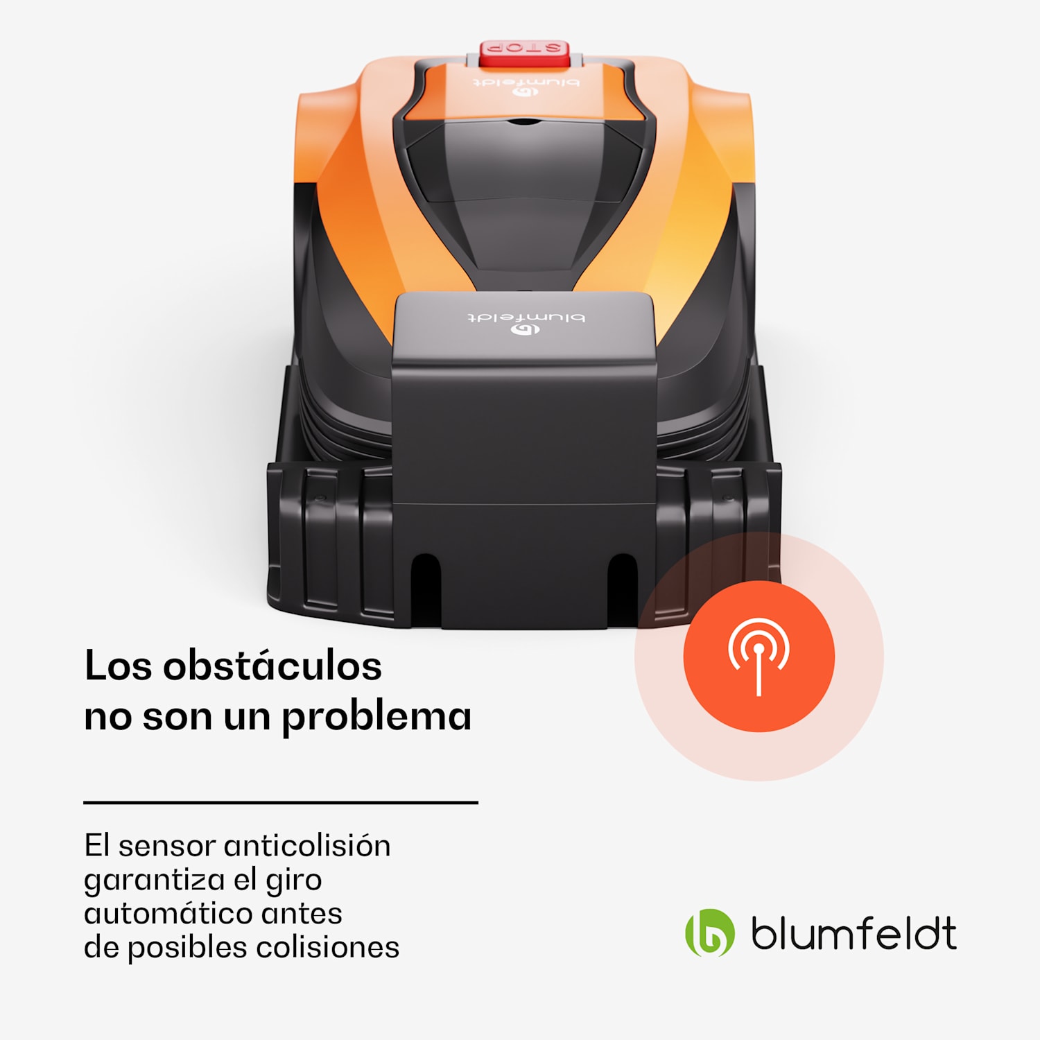 Garden Hero | robot cortacésped inteligente de hasta 1.400 m² | 3h de autonomía | sensor anticolisión 