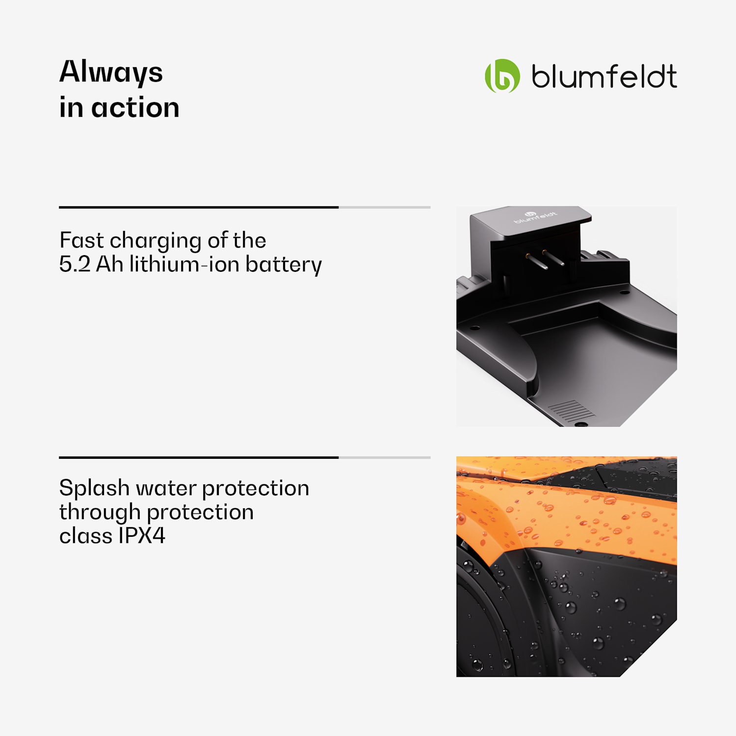 Garden Hero | slimme robotmaaier tot 1.400 m² | 3 uur looptijd | antibotsingssensor 