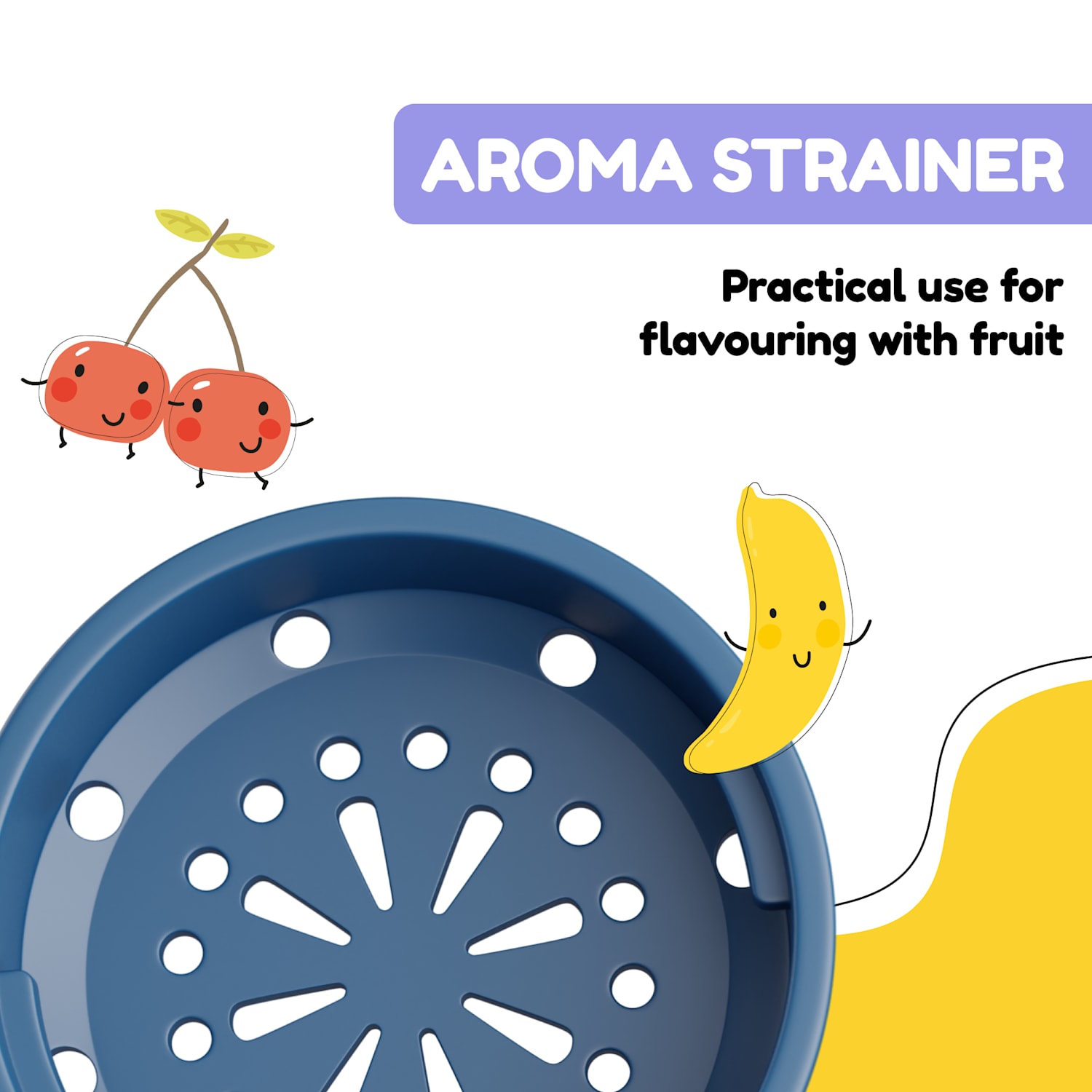 Schmatzfatz, boca za piće, boca za sport, 500 ml, 24 cm, tritan 500 ml | Navy Space