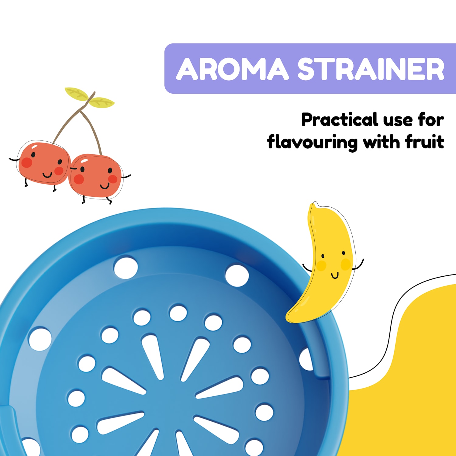 Schmatzfatz, boca za piće, boca za sport, 500 ml, 24 cm, tritan 