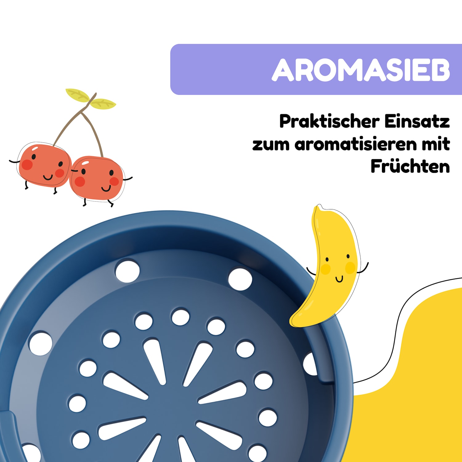 Schmatzfatz Trinkflasche Sportflasche 500 ml 24 cm Tritan 500 ml | Navy Space