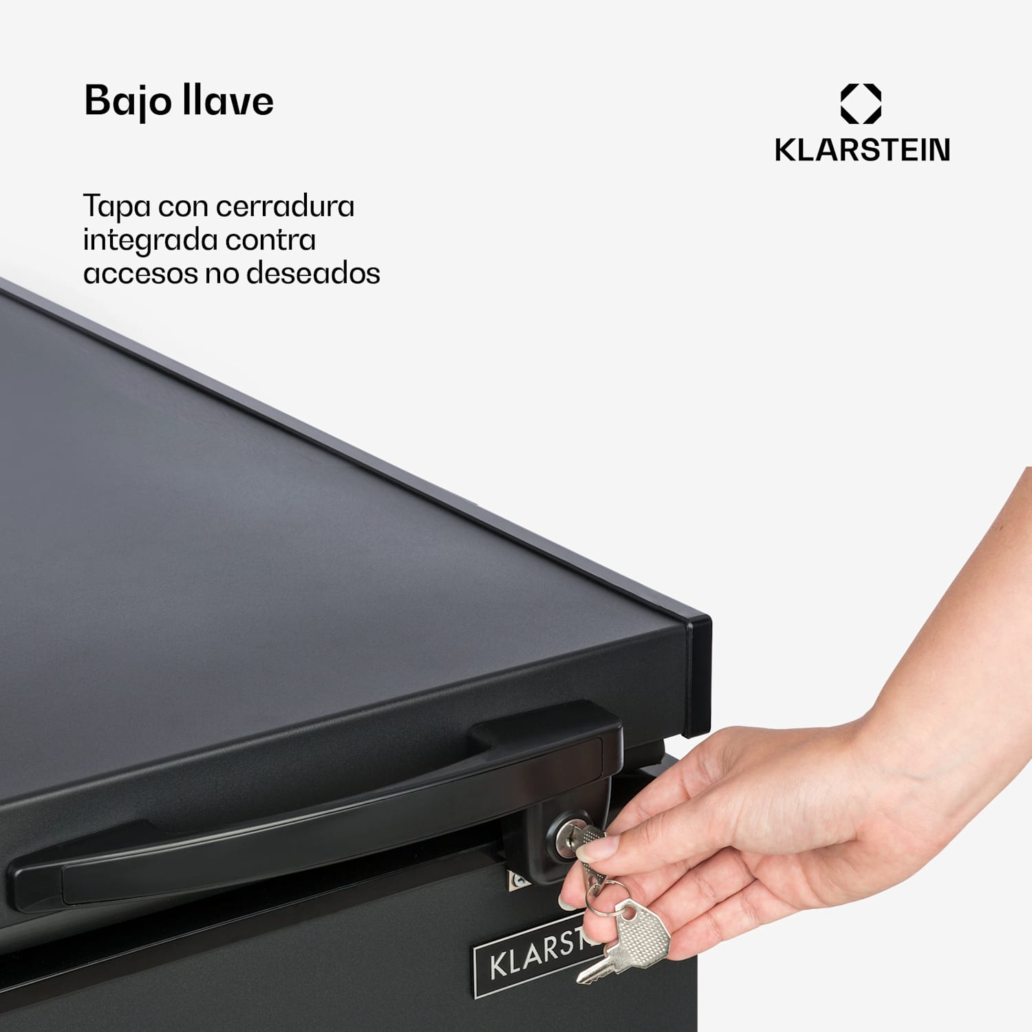 Congelador Iceblokk 50 independiente 51 L cesta con cerradura 50 litrů | Negro