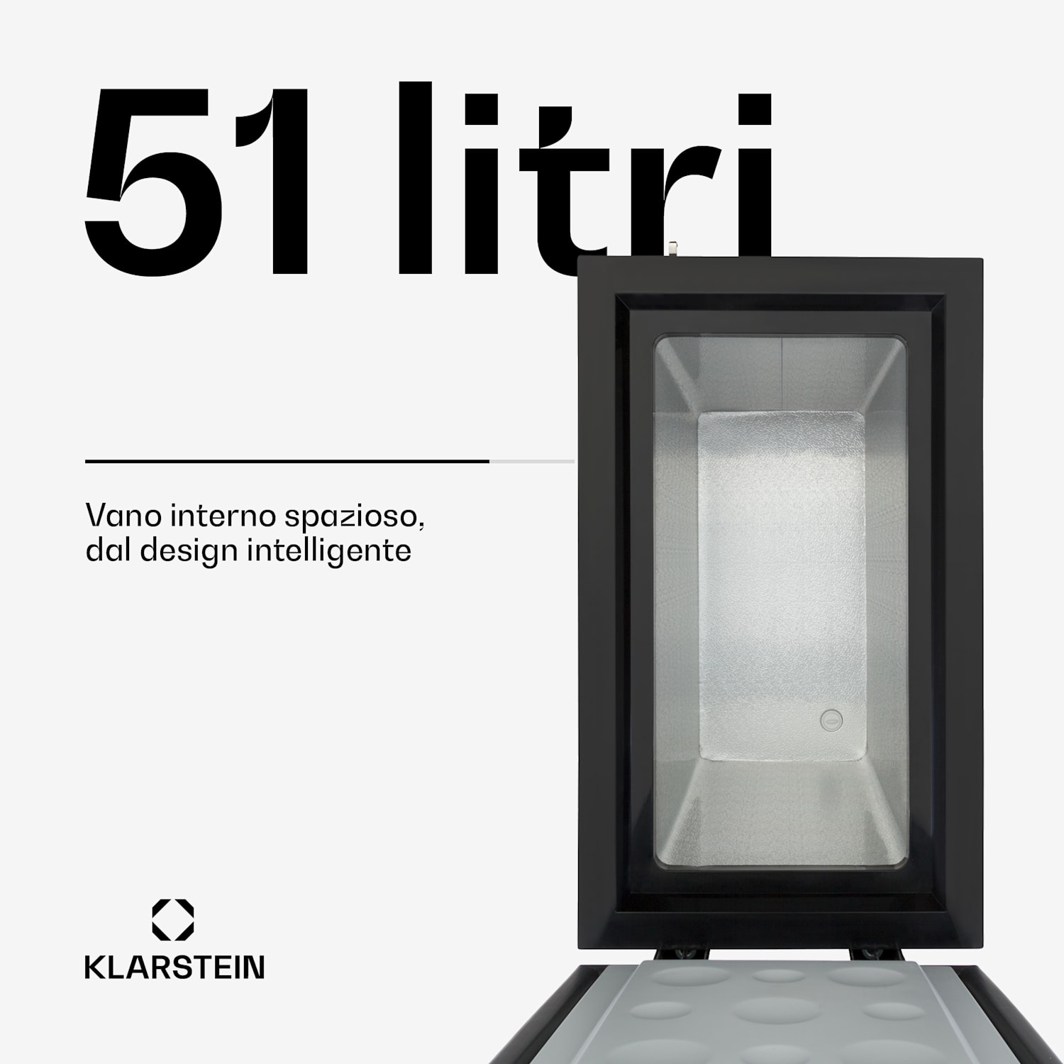 Congelatore Iceblokk 50 Indipendente 51 L Cestello Chiudibile a chiave 50 l | Preto