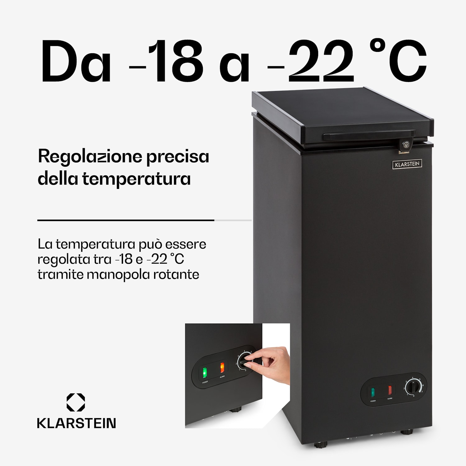Congelatore Iceblokk 50 Indipendente 51 L Cestello Chiudibile a chiave 50 l | Preto