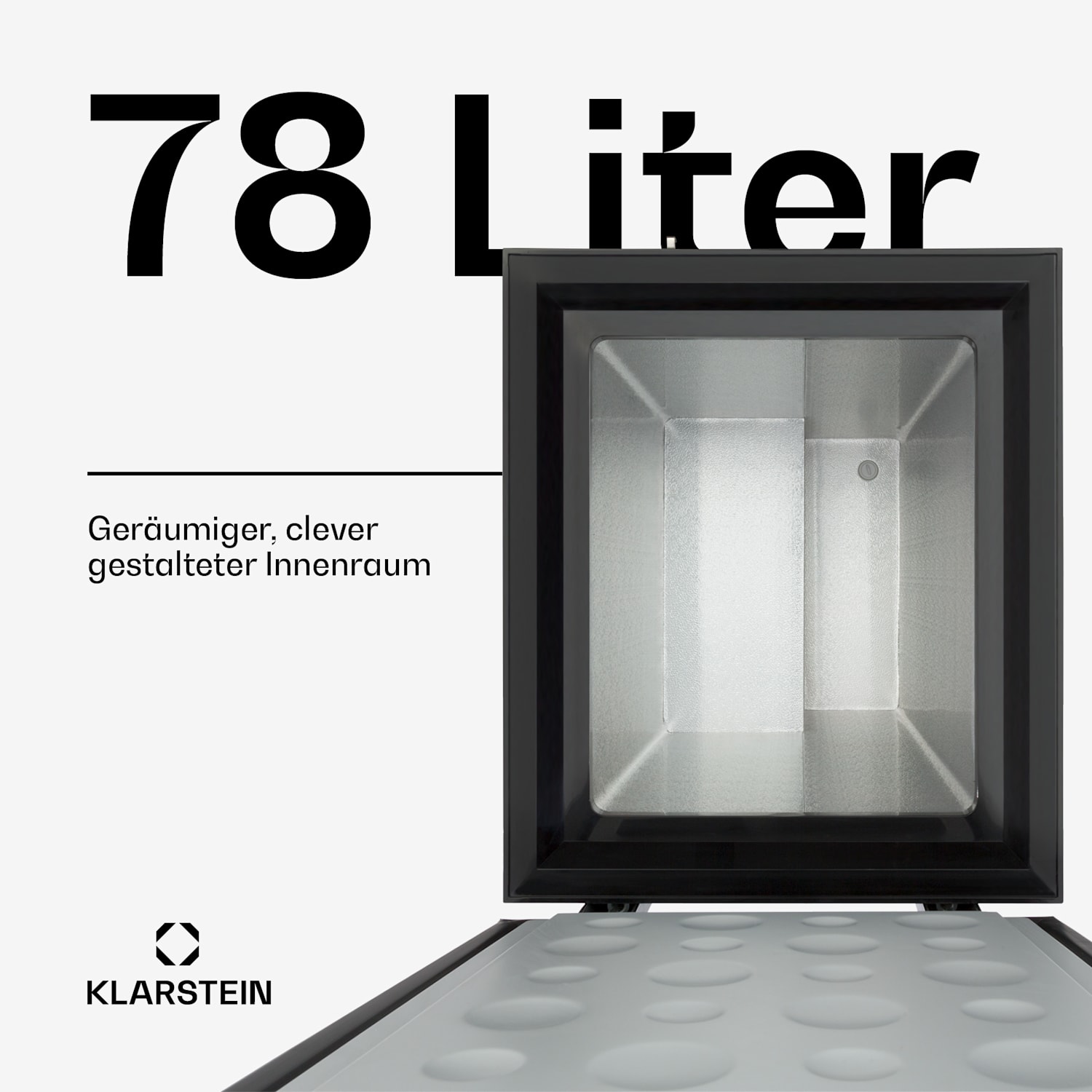 Iceblokk 80 Gefriertruhe freistehend 78 L Korb abschließbar 