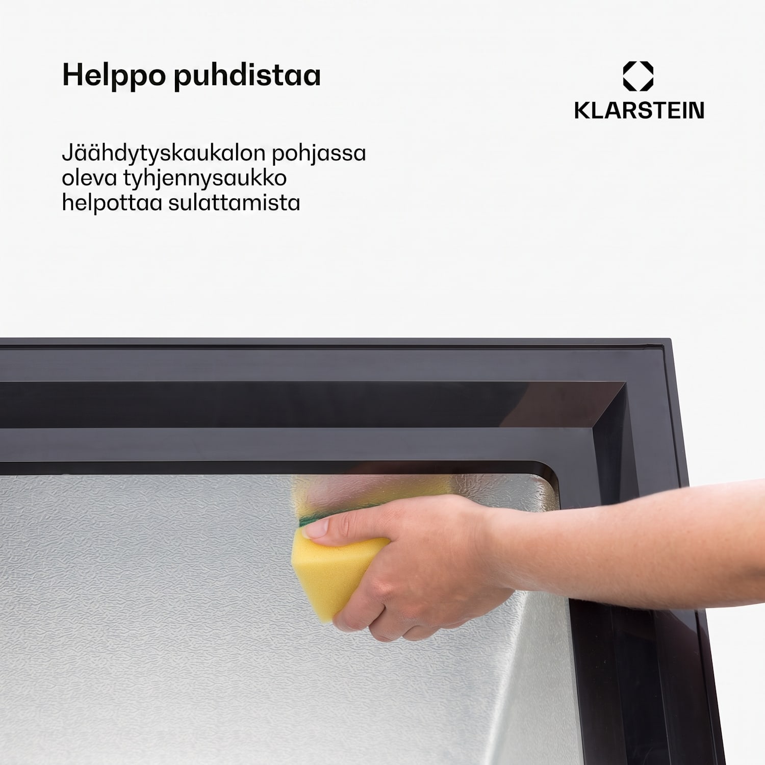 Iceblokk 80 -pakastearkku vapaasti seisova 78 litraa kori lukittava 