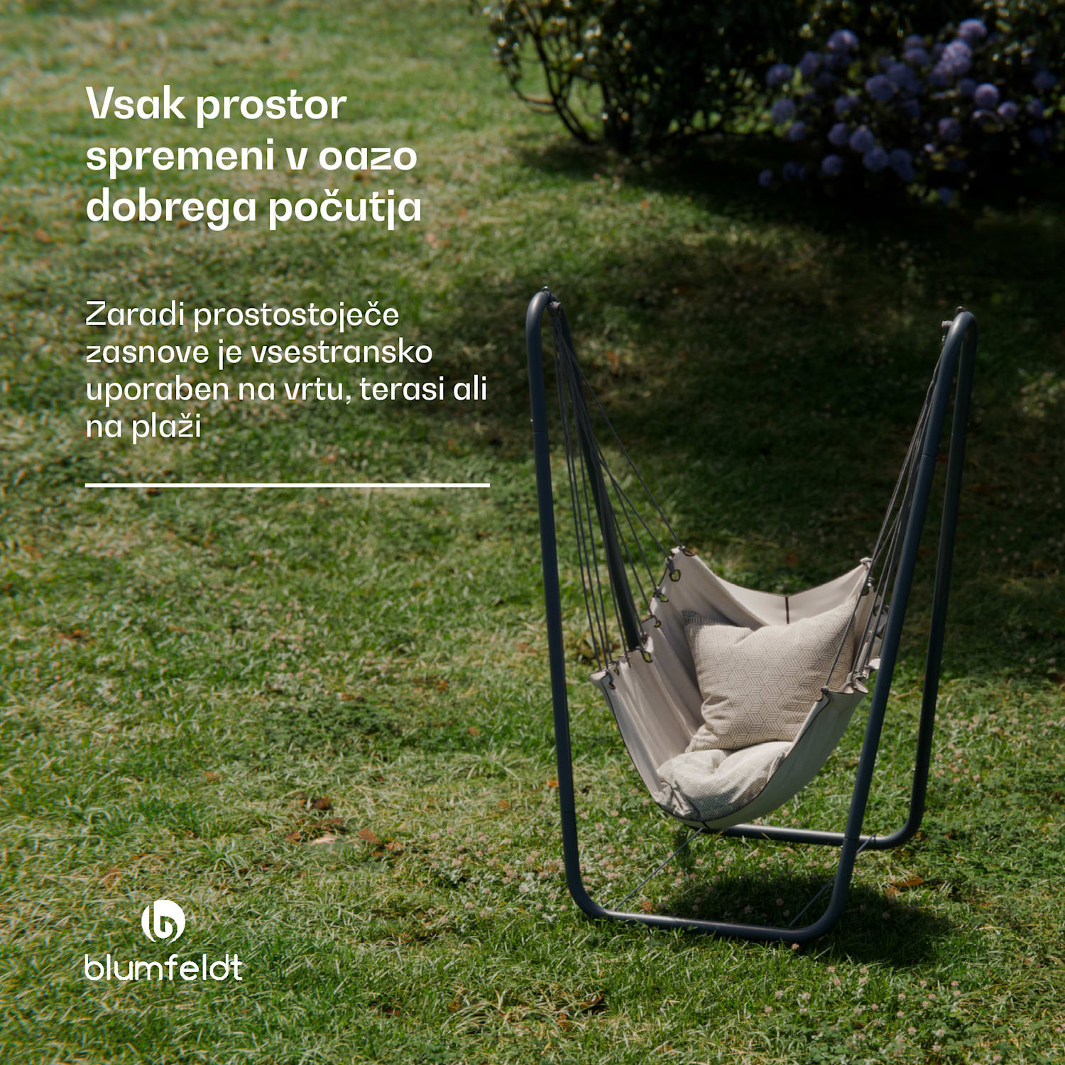 SwayStation Curve okvir za visečo mrežo, odporen proti koroziji, odporen na vremenske vplive, za notranjo in zunanjo uporabo, do 100 Kg Curve