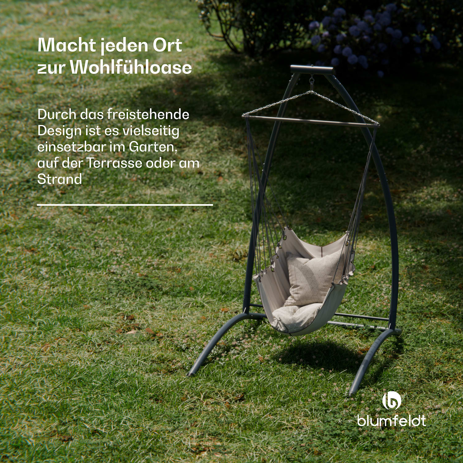 Hängemattengestell SwayStation Arch | rostfrei | wetterfest | Indoor/Outdoor | bis 100 Kg Arch