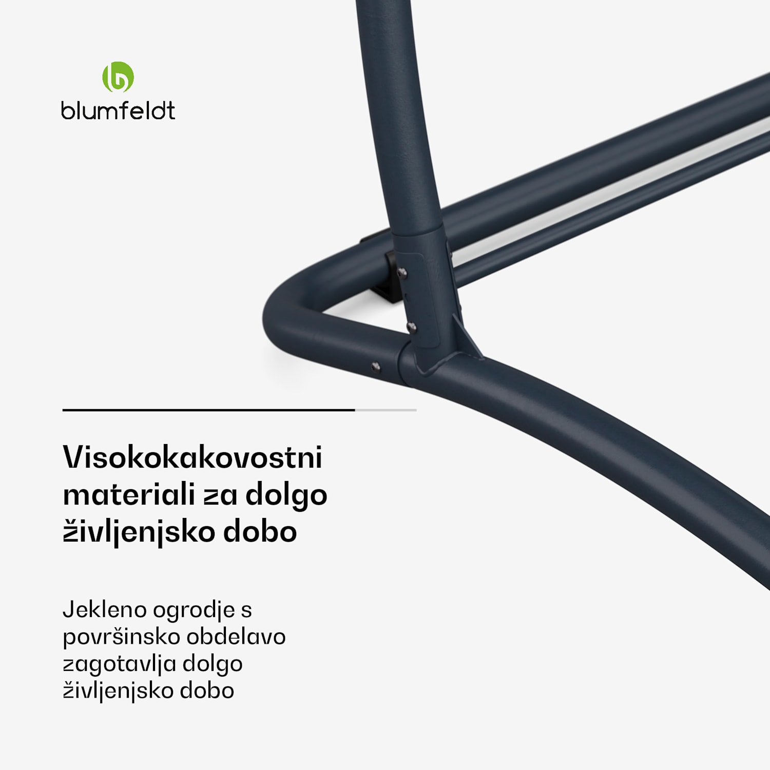 SwayStation Arch okvir za visečo mrežo, odporen proti koroziji, odporen na vremenske vplive, za notranjo in zunanjo uporabo, do 100 Kg Arch