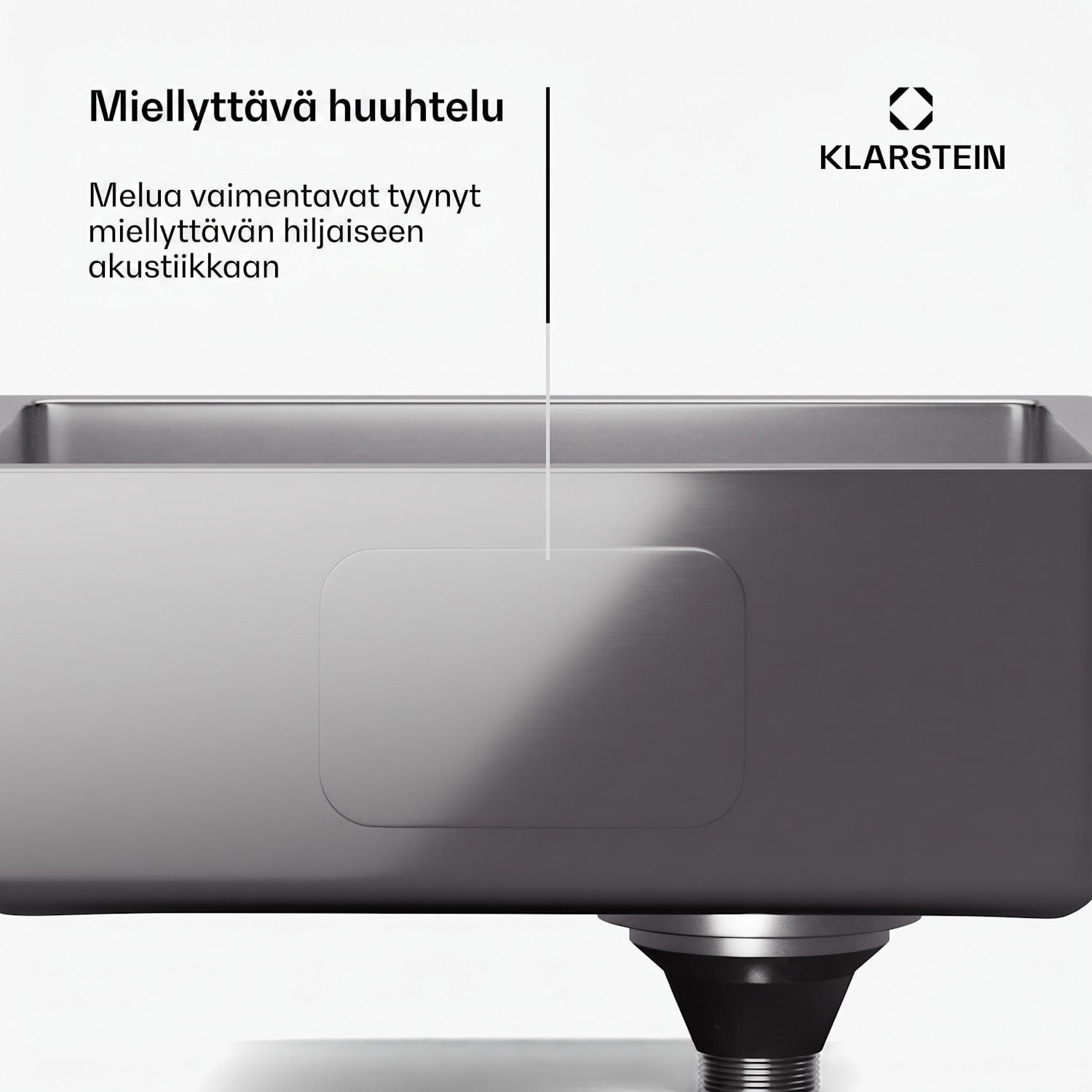 TitanSteel-tiskiallas, jonka mitat ovat 45 x 39 cm (pituus x leveys), ruostumaton naarmuuntumaton ja kuumuutta kestävä pinta 34 x 40 cm | Ruostumaton Teräs