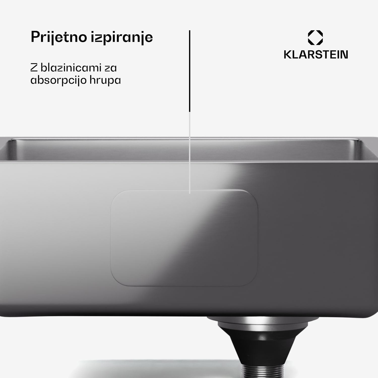 TitanSteel Kuhinjsko korito 45 x 39 cm (DxŠ) s površino, odporno proti rji, praskam in vročini 34 x 40 cm | Nerjaveče jeklo