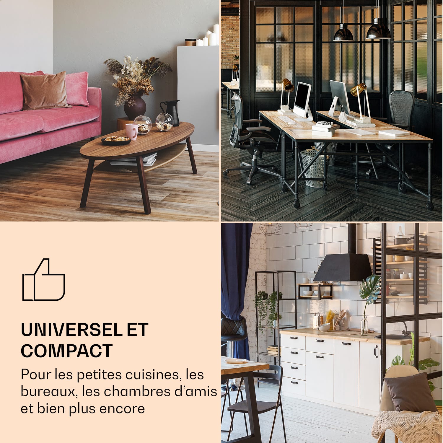 Audrey retro koelkast 70 liter 3 schappen 2 deurvakken binnenverlichting 70 ltr | Pastelblauw