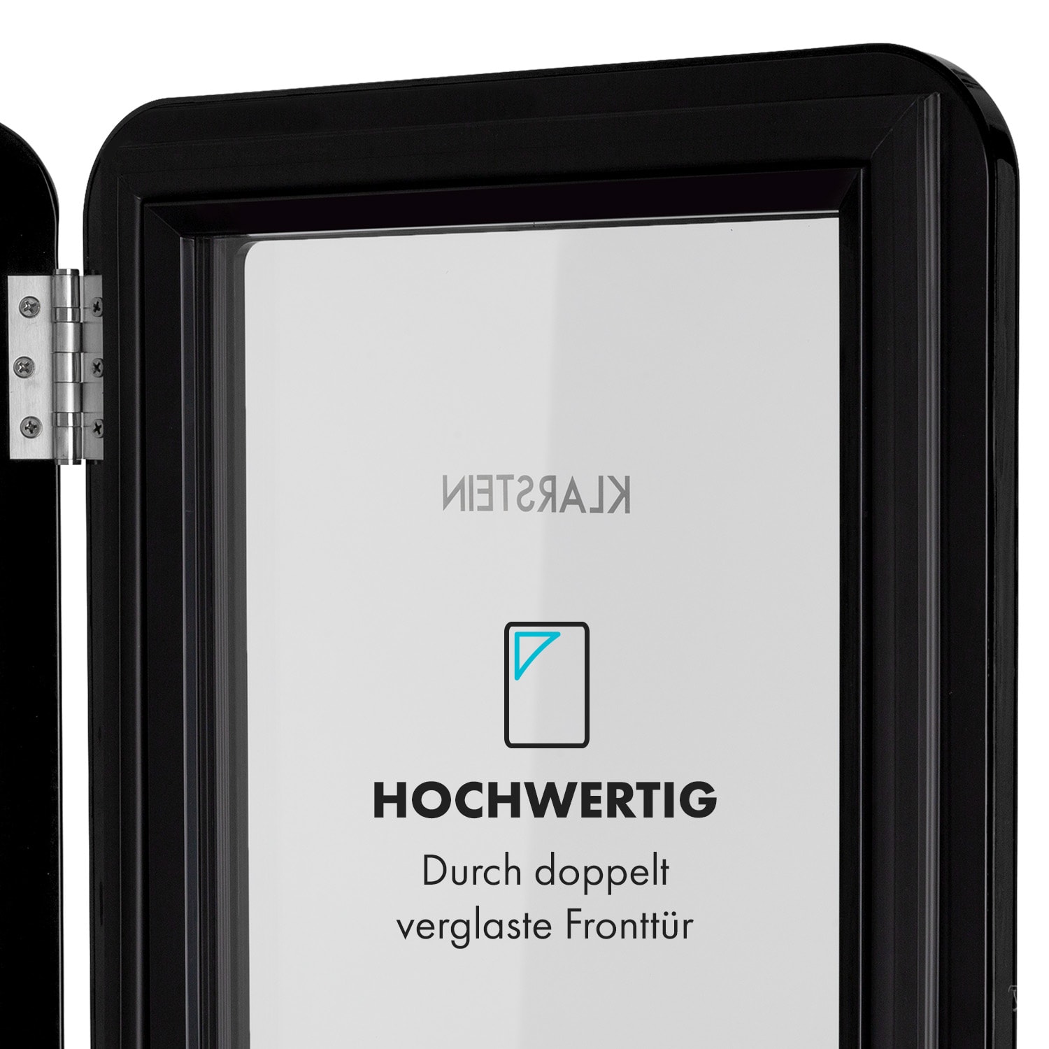 PopLife Getränkekühler Kühlschrank 70 Liter 0-10 °C Retro-Design  LED 