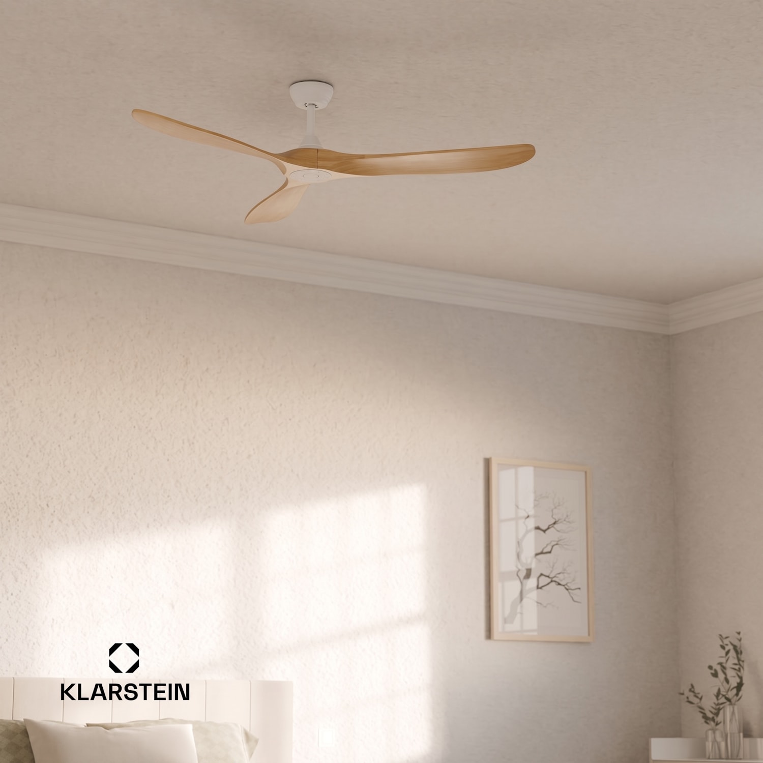 Bahama Breeze Smart 152 cm 45,5 W Ανεμιστήρας Οροφής Σφενδάμι 152 cm (δωμάτια 25-30 m²) | WIFI + Τηλεχειριστήριο | Maple