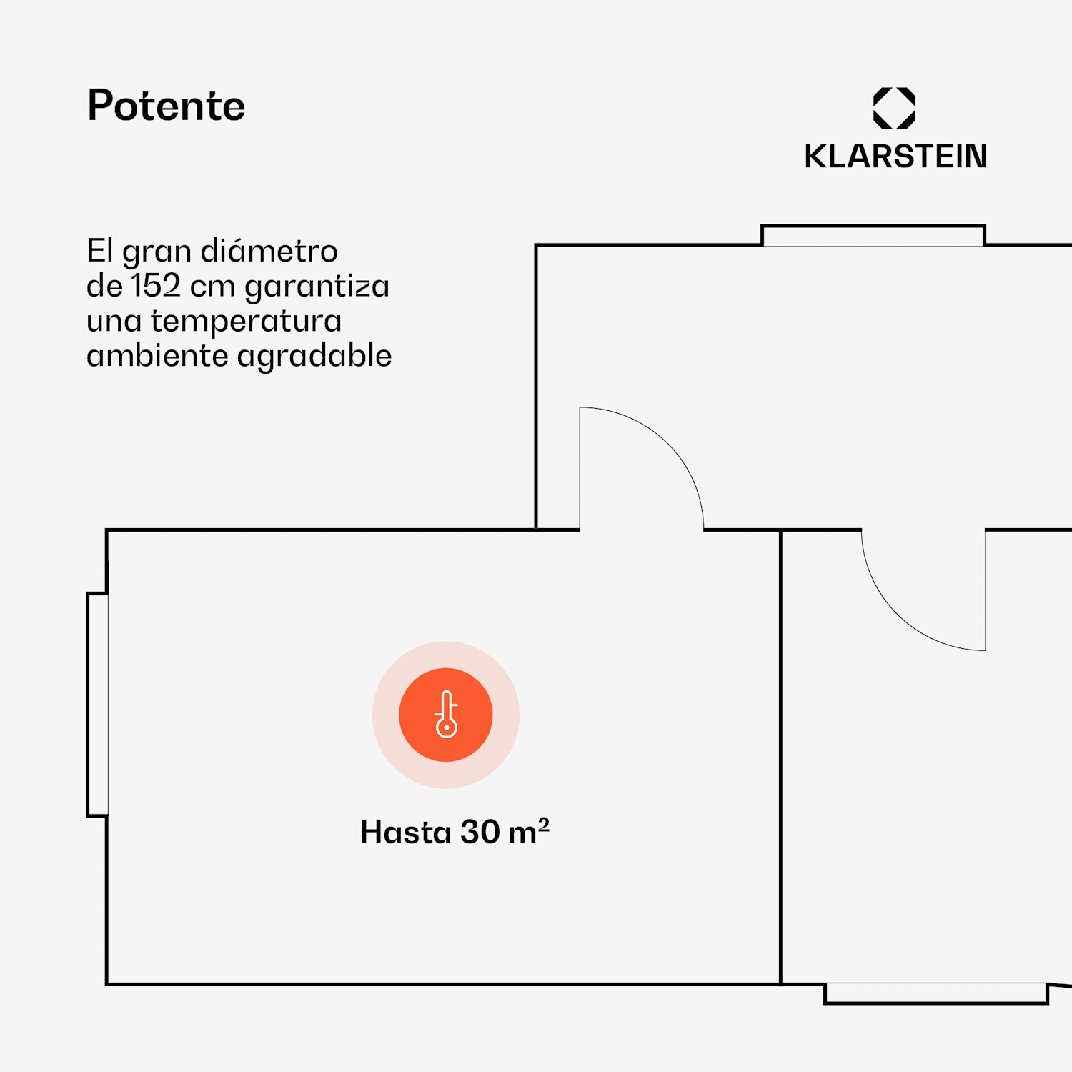 Ventilador de techo Bahama Breeze Smart | palas de madera maciza | mando a distancia + app control 152 cm (habitaciones de 25-30 m²) | WIFI + Control remoto | Nuez