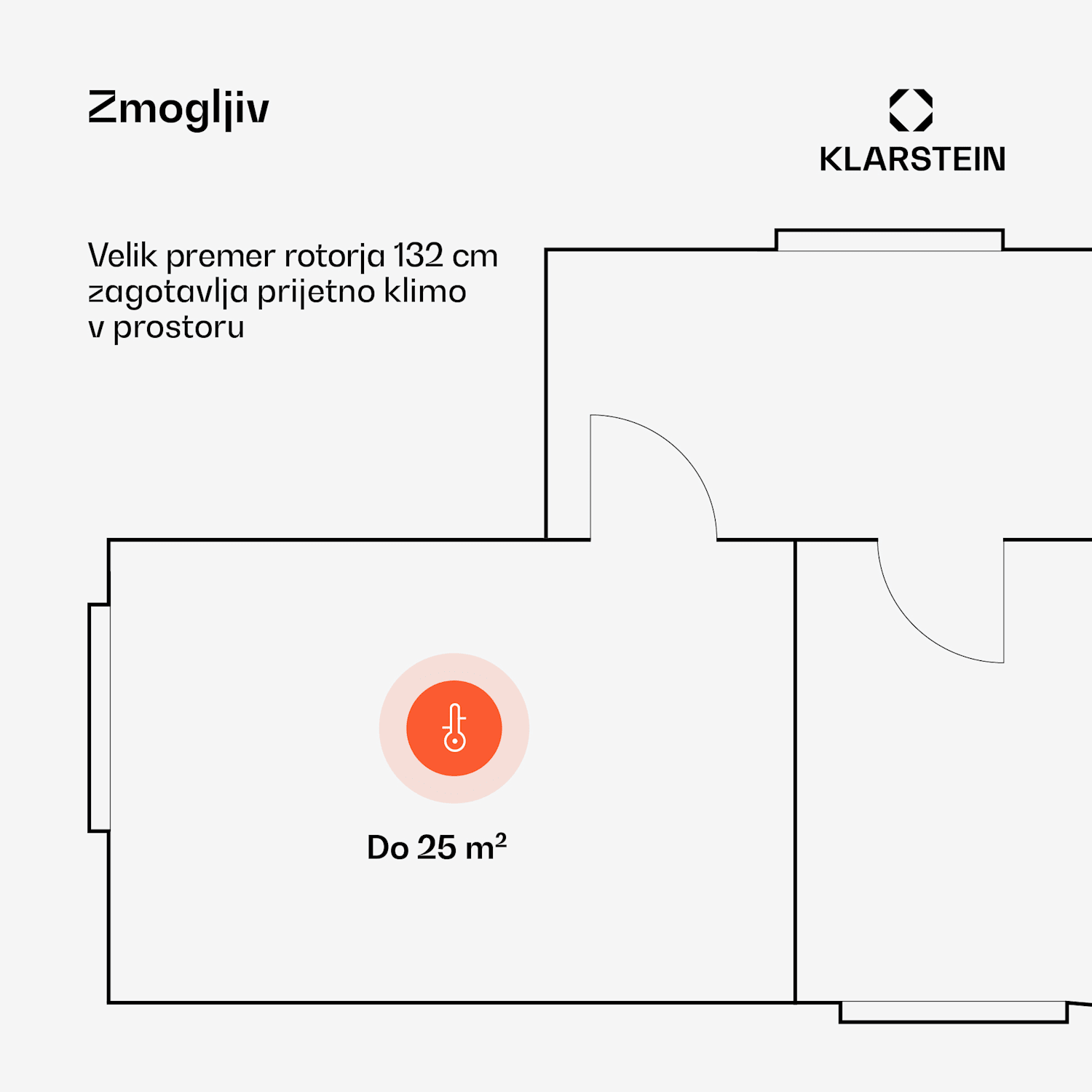 Fiji Flow 2 v 1 Smart, stropni ventilator, Ø 132 cm, LED lučka, daljinski upravljalnik, upravljanje preko aplikacije, 2 smeri delovanja 132 cm (sobe 13–25 m²) | WIFI + daljinski upravljalnik | Javorjeva