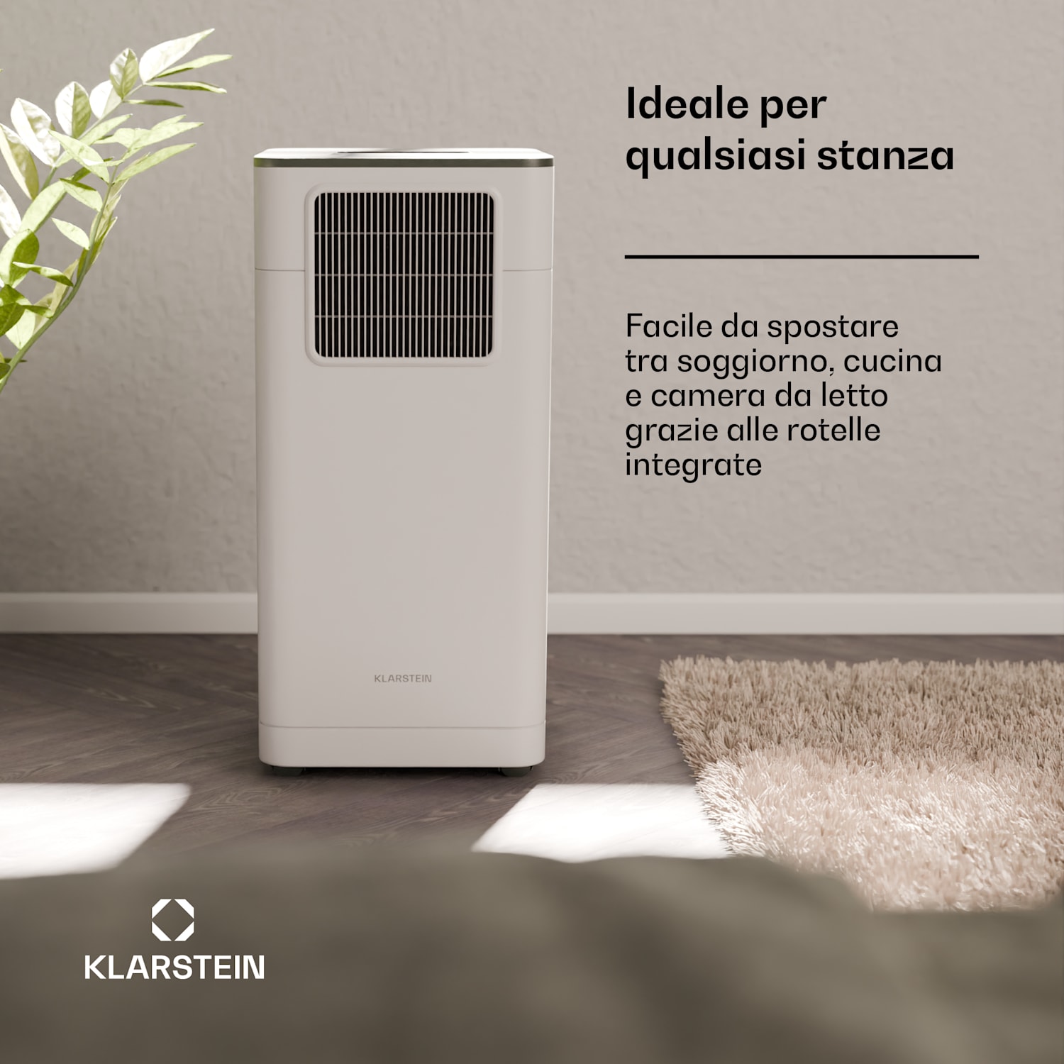 Breeze Box 7K Smart PAC - Climatizzatore | Modalità 3 in 1 | Smart Control | Fino a 25 m² | Timer 24 ore | Mobile 