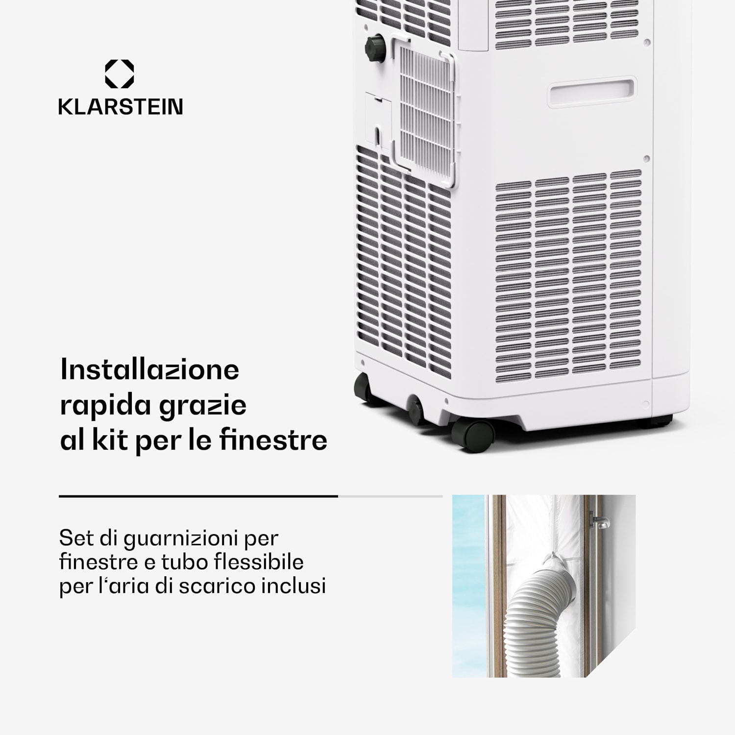 Breeze Box 7K Smart PAC - Climatizzatore | Modalità 3 in 1 | Smart Control | Fino a 25 m² | Timer 24 ore | Mobile 