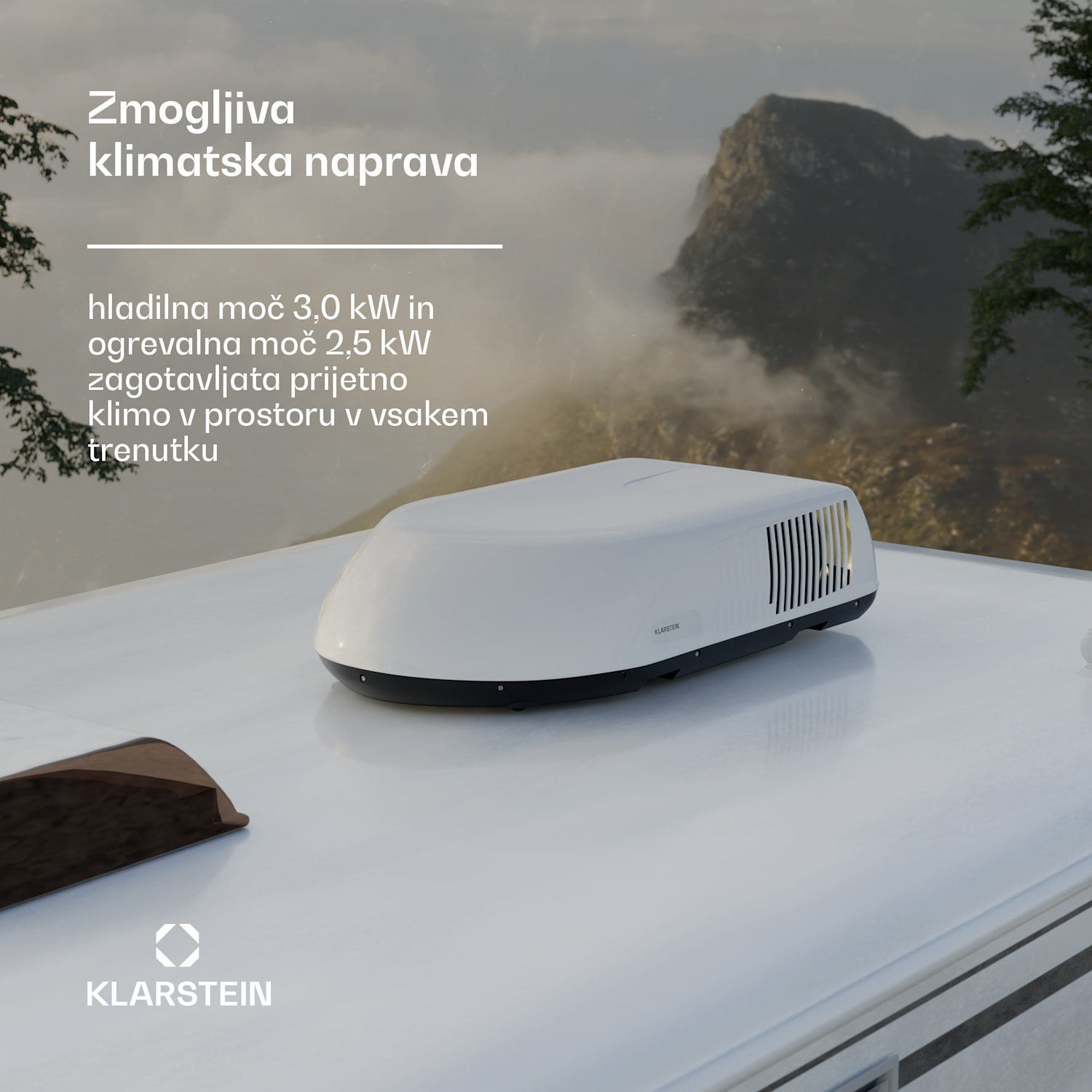 Chill Pro Caravan AC, klimatska naprava za prikolice 