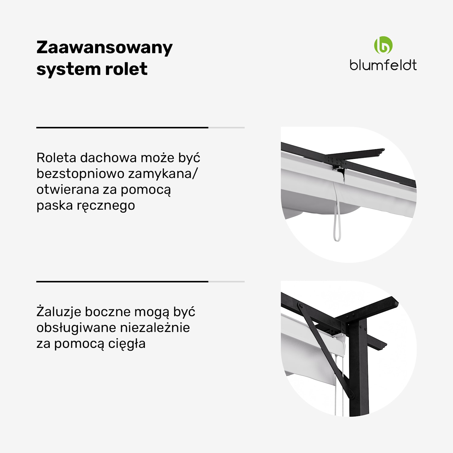 Pantheon Robust, altana ogrodowa, 3 x 4 m, rolety boczne, stal malowana proszkowo, odporność na warunki atmosferyczne 3 x 4 m | z panelami bocznymi | Beż