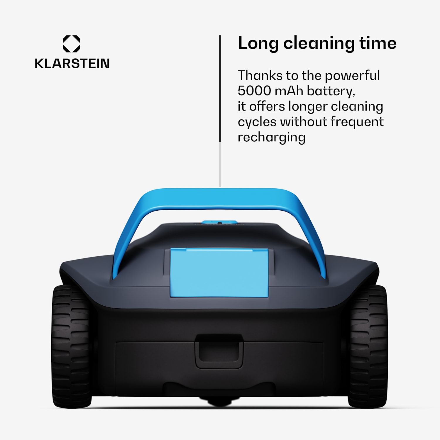 AquaSub zwembadrobot 5000 mAh accu tot 100 m² volautomatisch ingebouwd filtersysteem IPX8