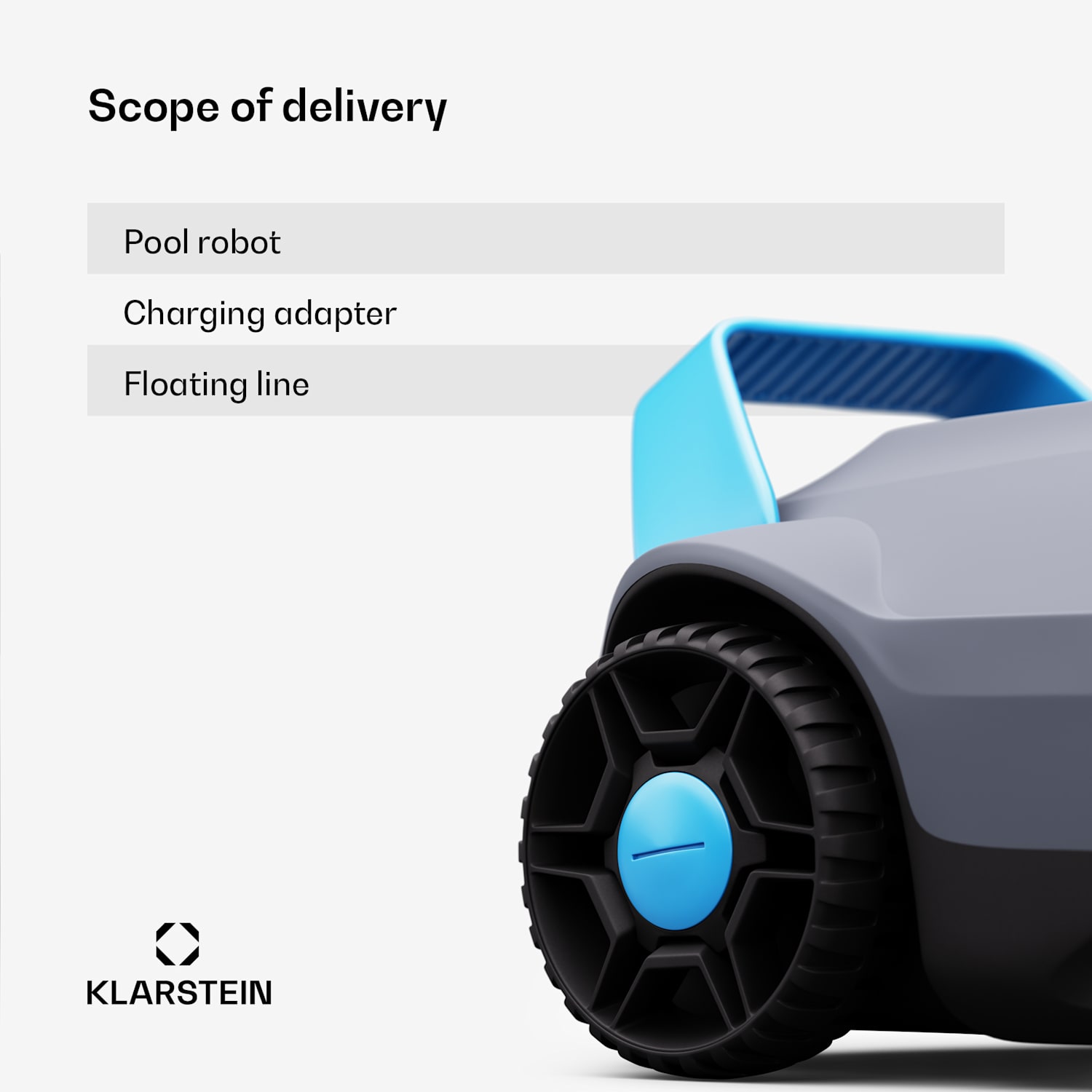AquaSub zwembadrobot 5000 mAh accu tot 100 m² volautomatisch ingebouwd filtersysteem IPX8