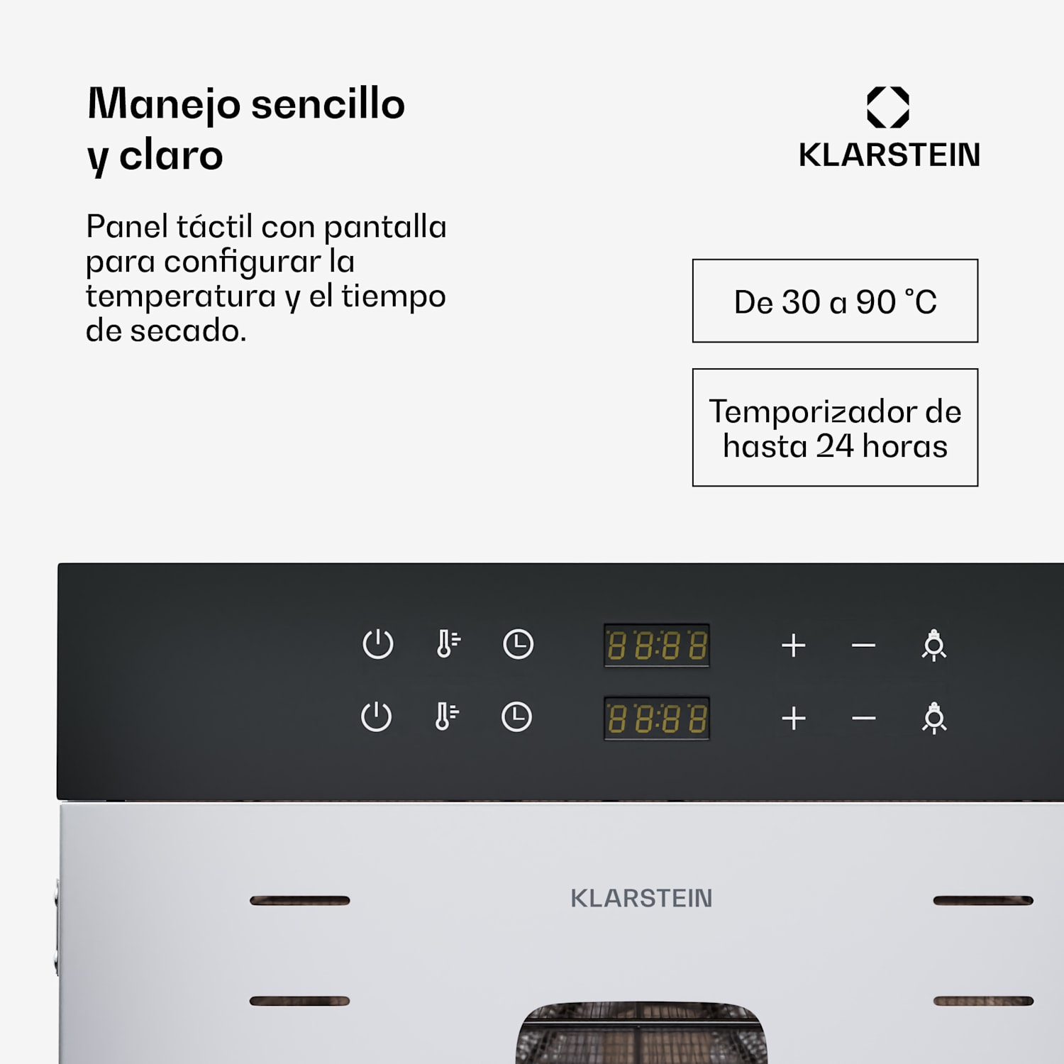 Deshidratador Master Jerky 600 con 4.000 W dos cámaras de deshidratación Rango de temperatura 30 - 90 °C 