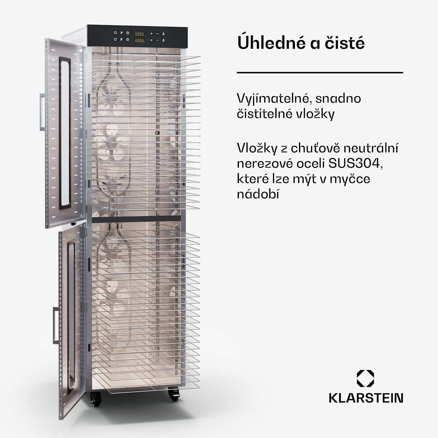 Master Jerky 700, sušička, 4 000 W, se dvěma komorami, teplotní rozsah 30 - 90 °C 