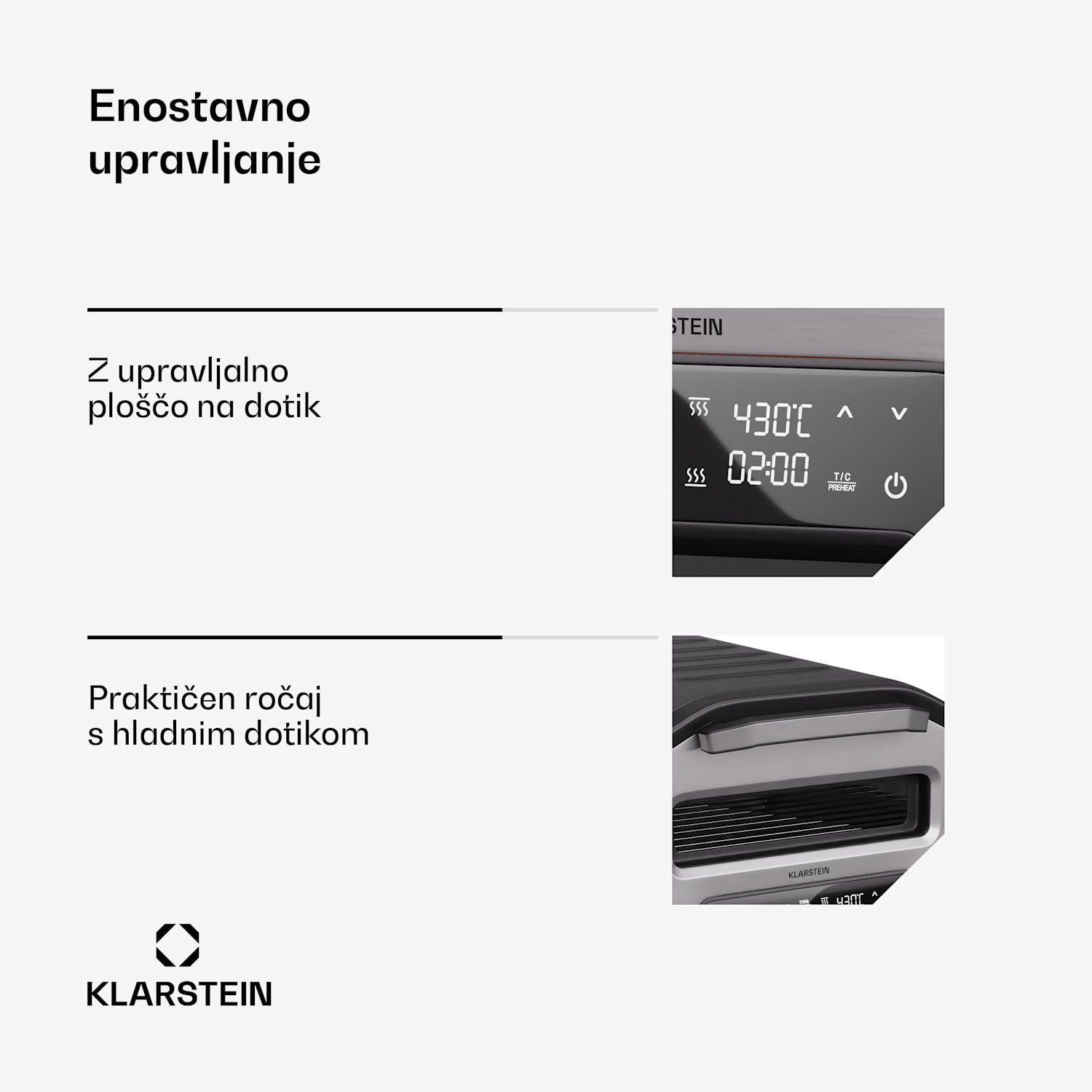 Električna pečica za pizzo PizzaForno s 1 700 W, 7 programov + spominska funkcija, digitalni zaslon 