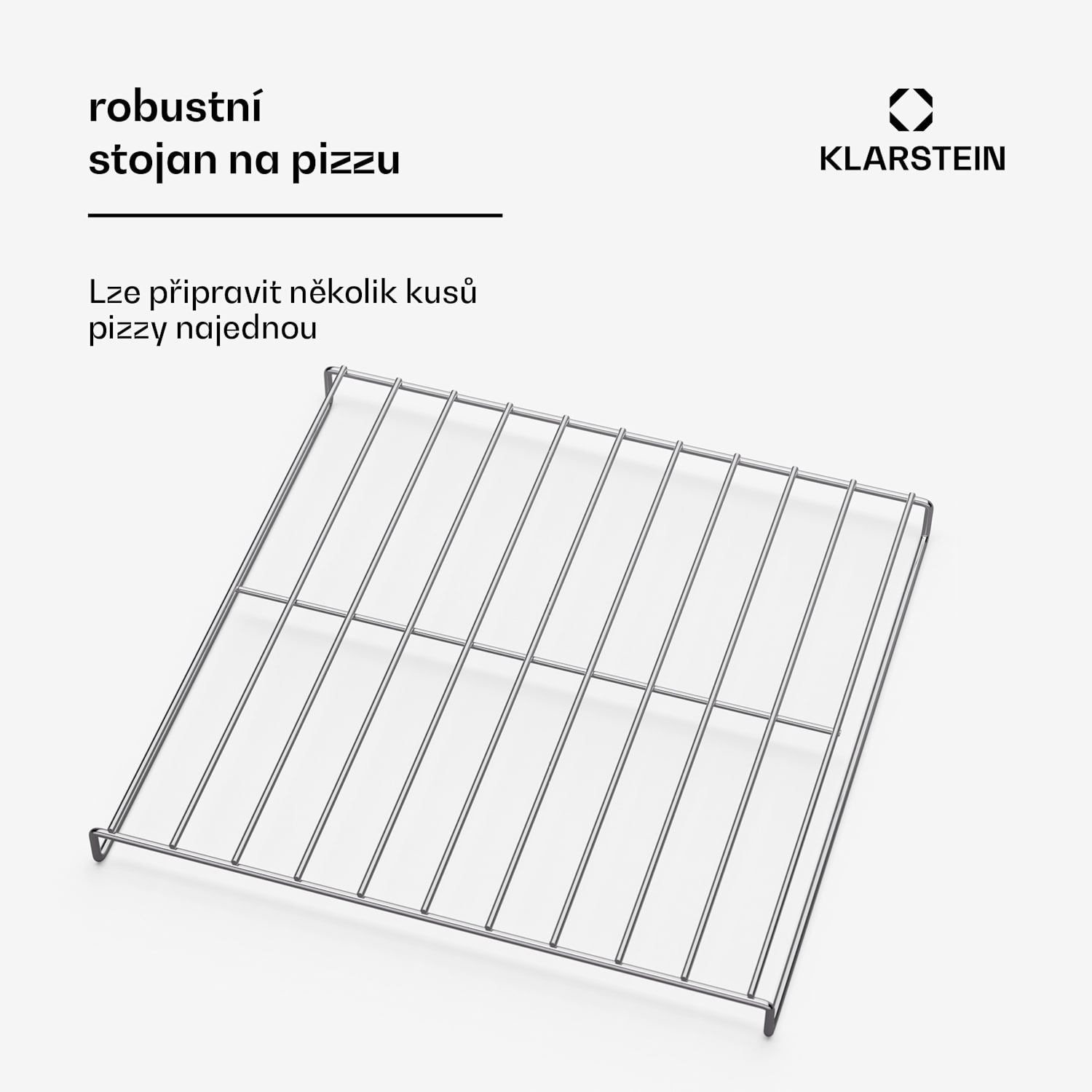 4dílná sada příslušenství PizzaForno, stojan na pizzu a pánev na pizzu, tepelná rukavice a kráječ 