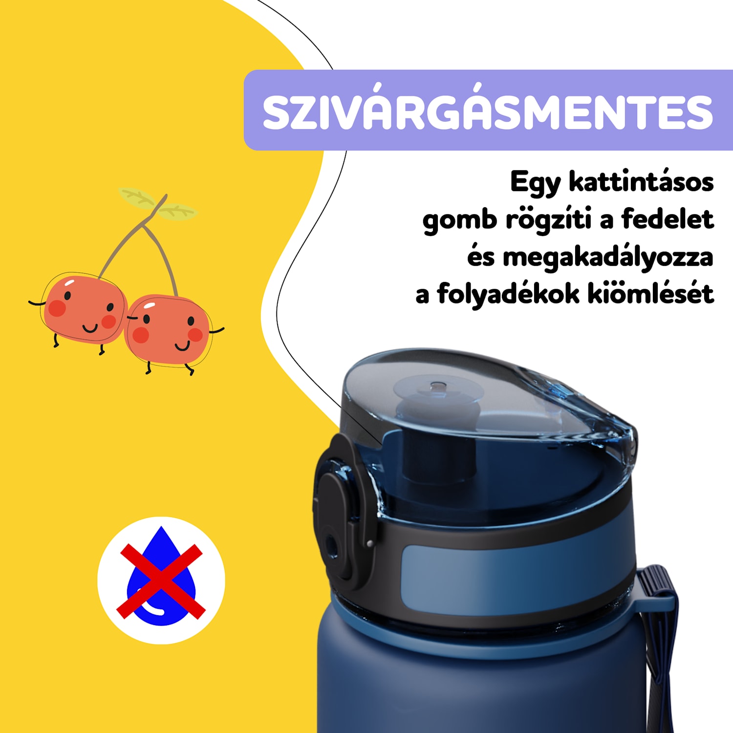 schmatzfatz csere kupak, gomb, szilikon szívószál, 500ml-es palackhoz 