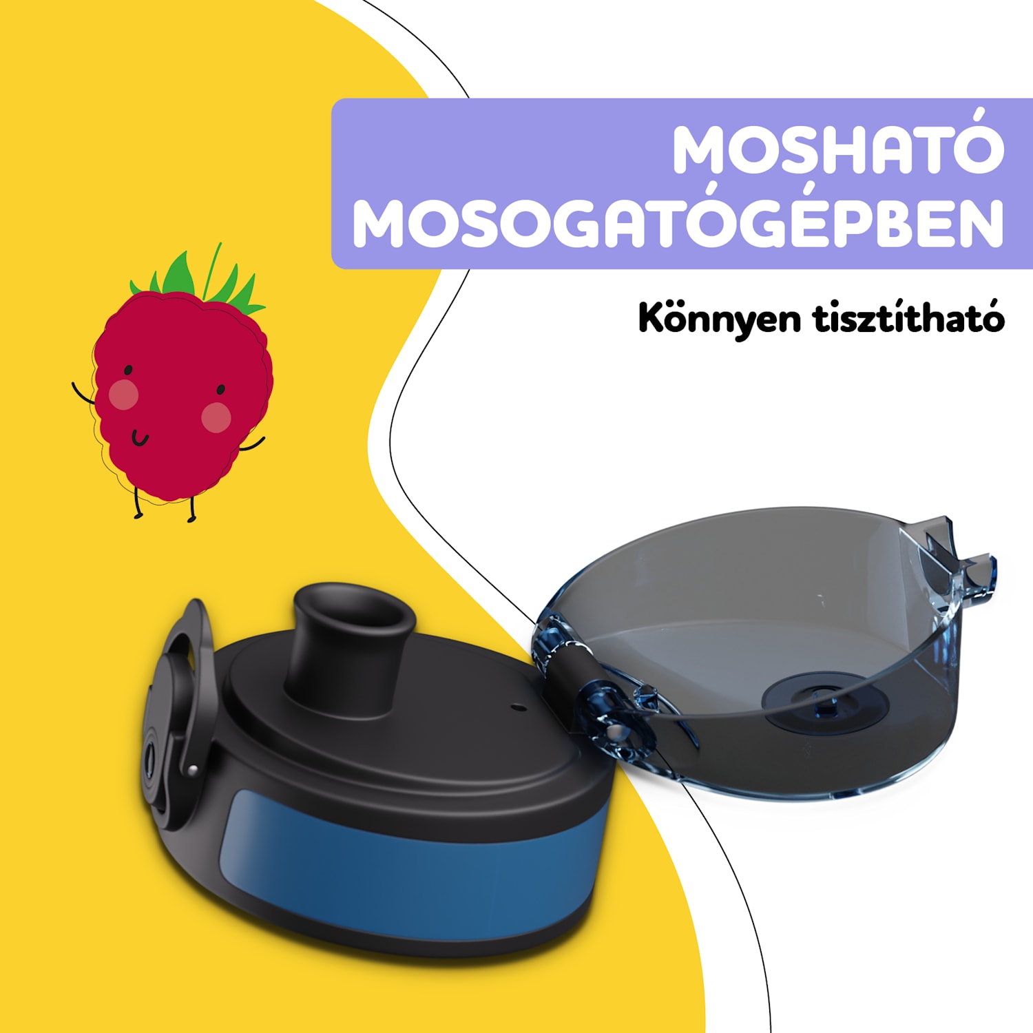 schmatzfatz csere kupak, gomb, szilikon szívószál, 500ml-es palackhoz 