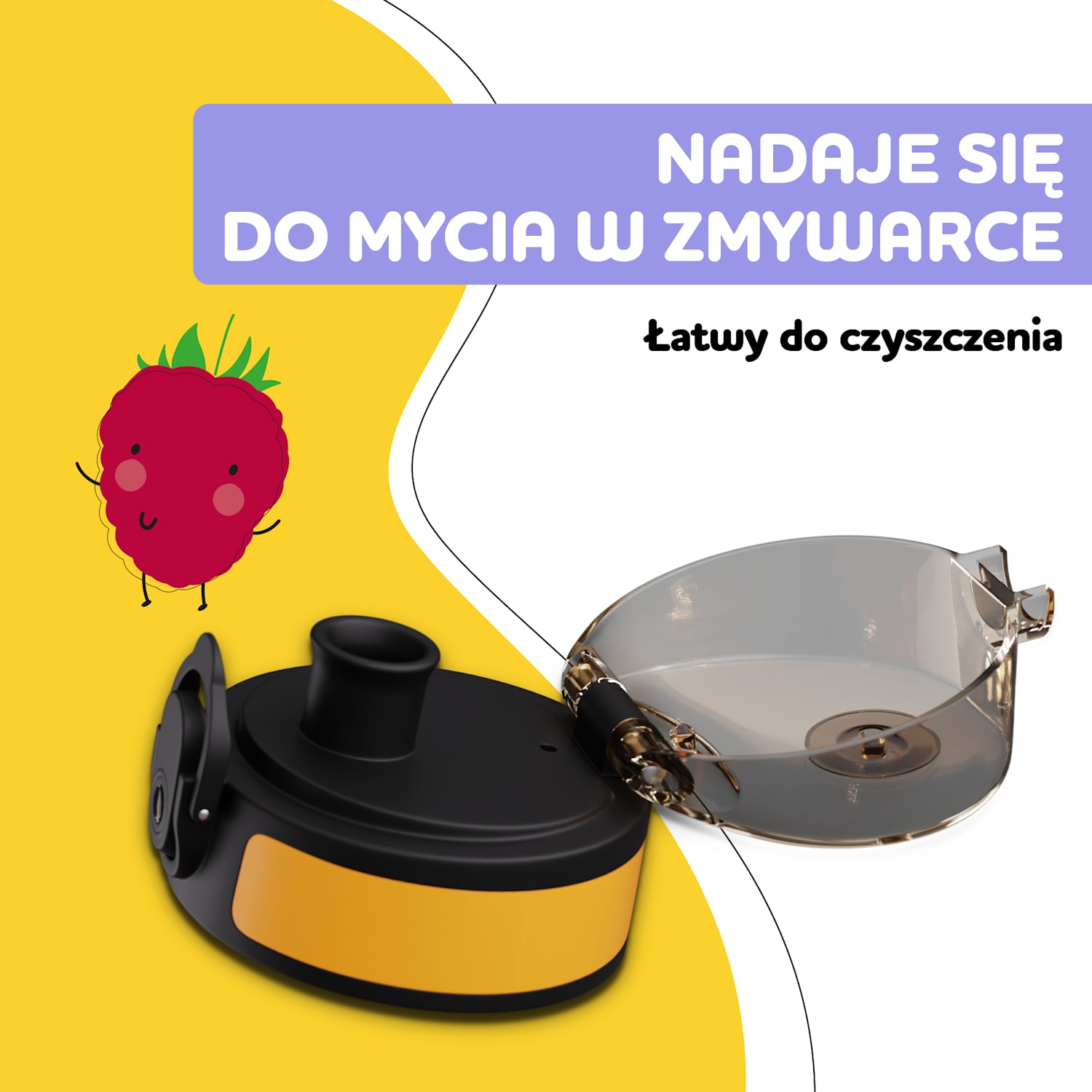 schmatzfatz wymienna zakrętka, przycisk, silikonowa słomka, do bidonów o pojemności 500 ml 