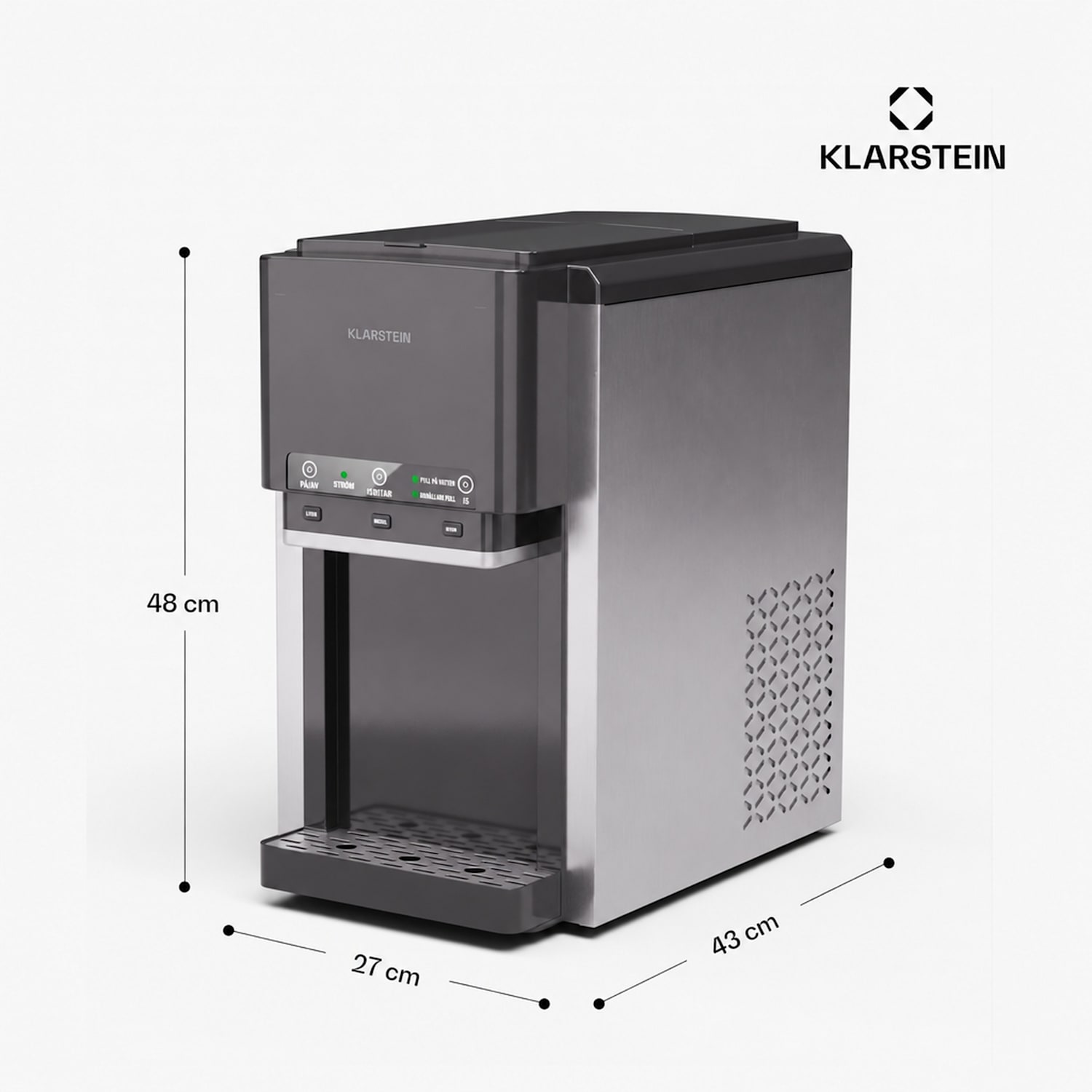 ArcticBlend 3in1 ismaskin | 20 kg/24 h | bullet-is | krossad is | vattendispenser Mekanisk