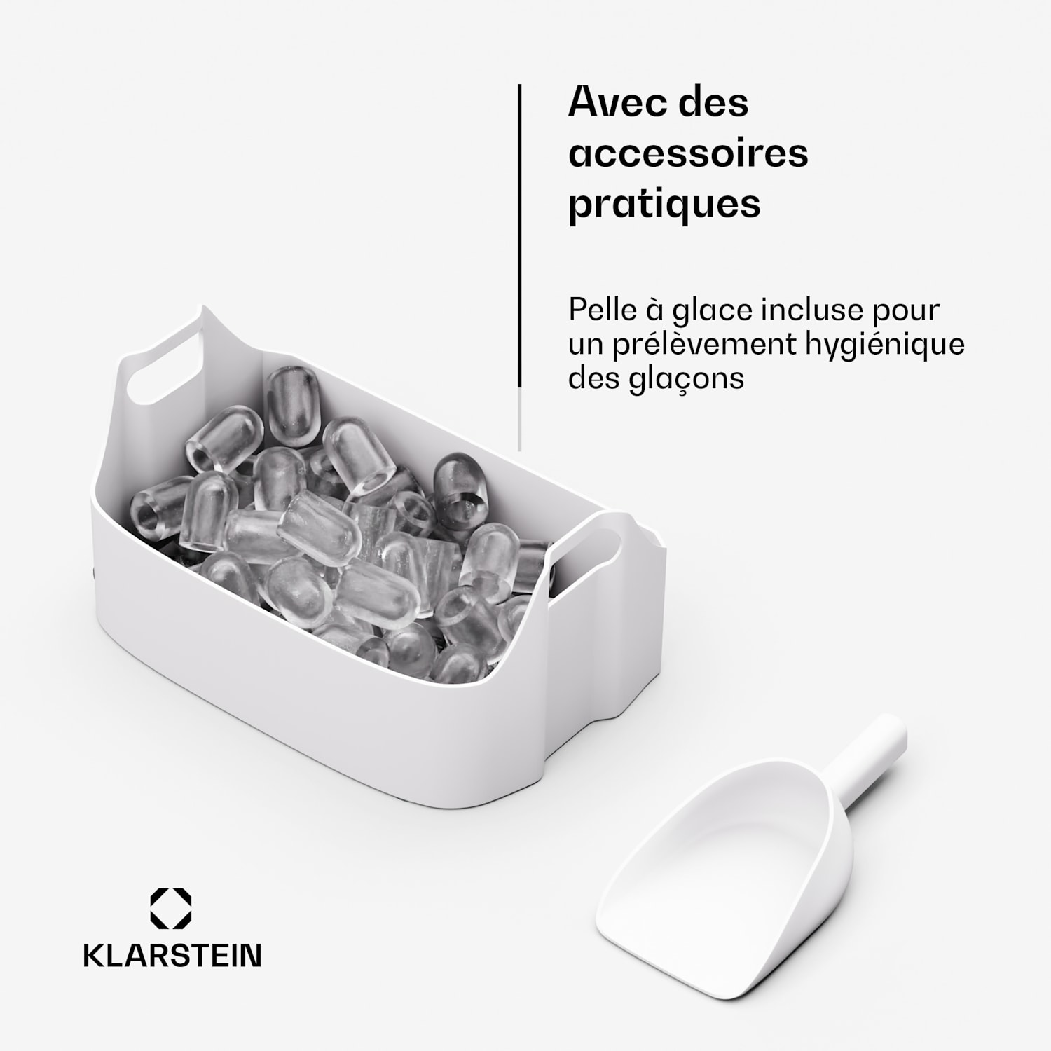 SparkIce ijsblokjesmachine | 2 modi | 1,5 liter koud water | automatisch reinigen | 15 kg/ 24 u 