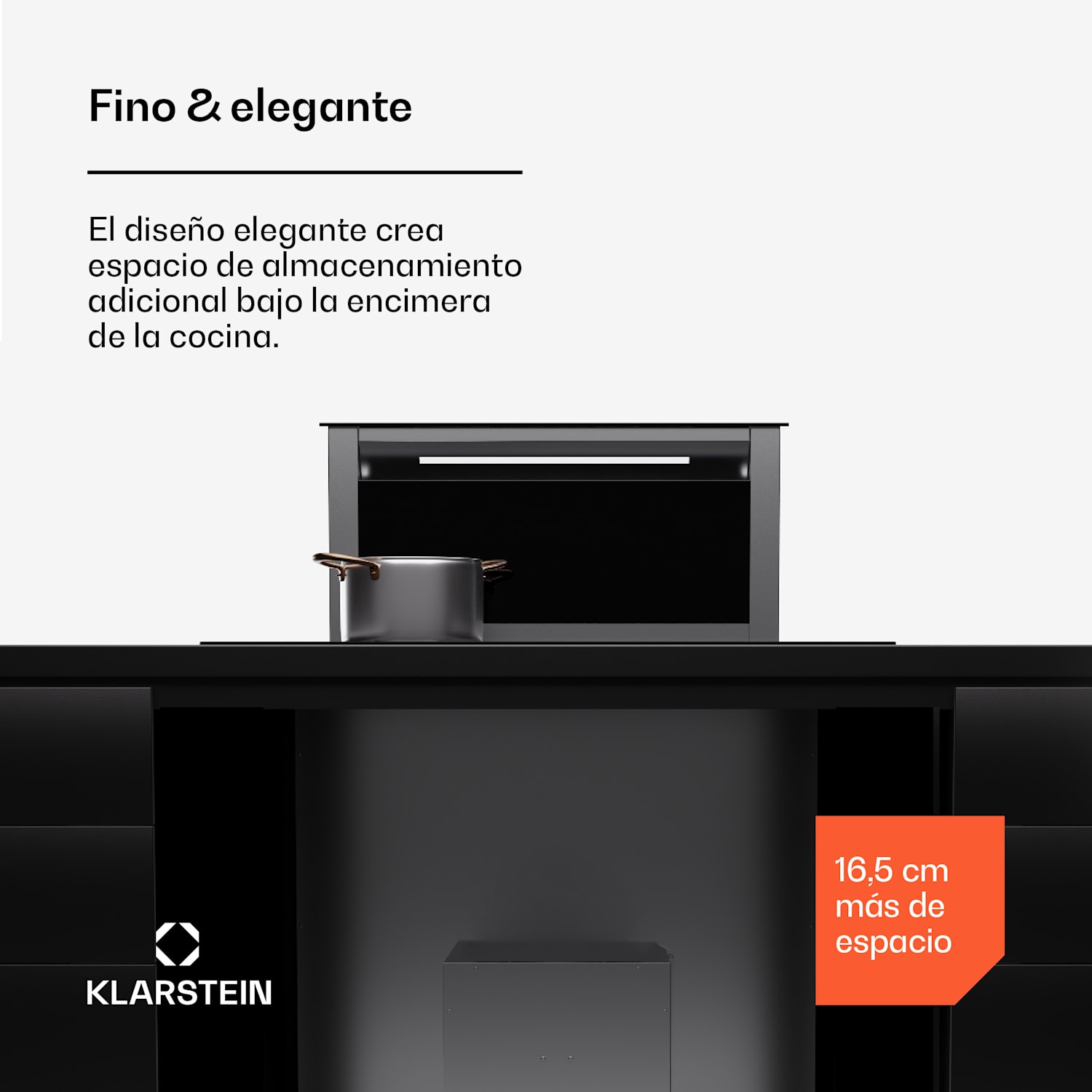 Campana extractora Royal Flush Eco Slim 60 60 cm 650 m³/h EEK A 