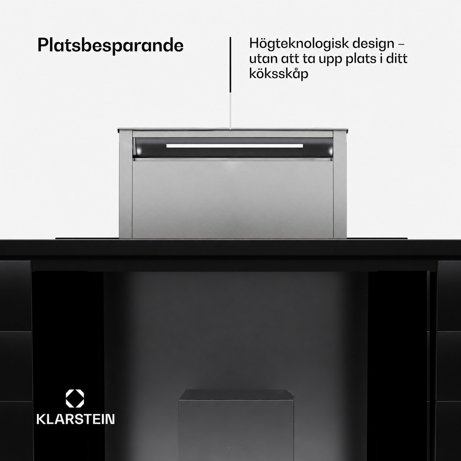 Royal Flush Eco Köksfläkt 60 cm 604 m³/h A+ 60 cm | Silver | Silver