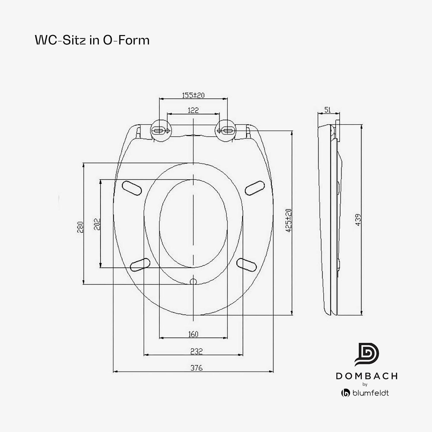 Lil'Loo abnehmbarer Kinder-Toilettensitz | Antibakteriell | Soft-Close | Bis 175kg 