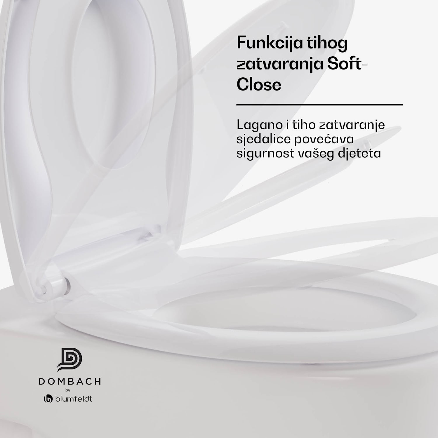 Lil'Loo uklonjiva WC daska za djecu, antibakterijska, soft-close, do 175 kg 