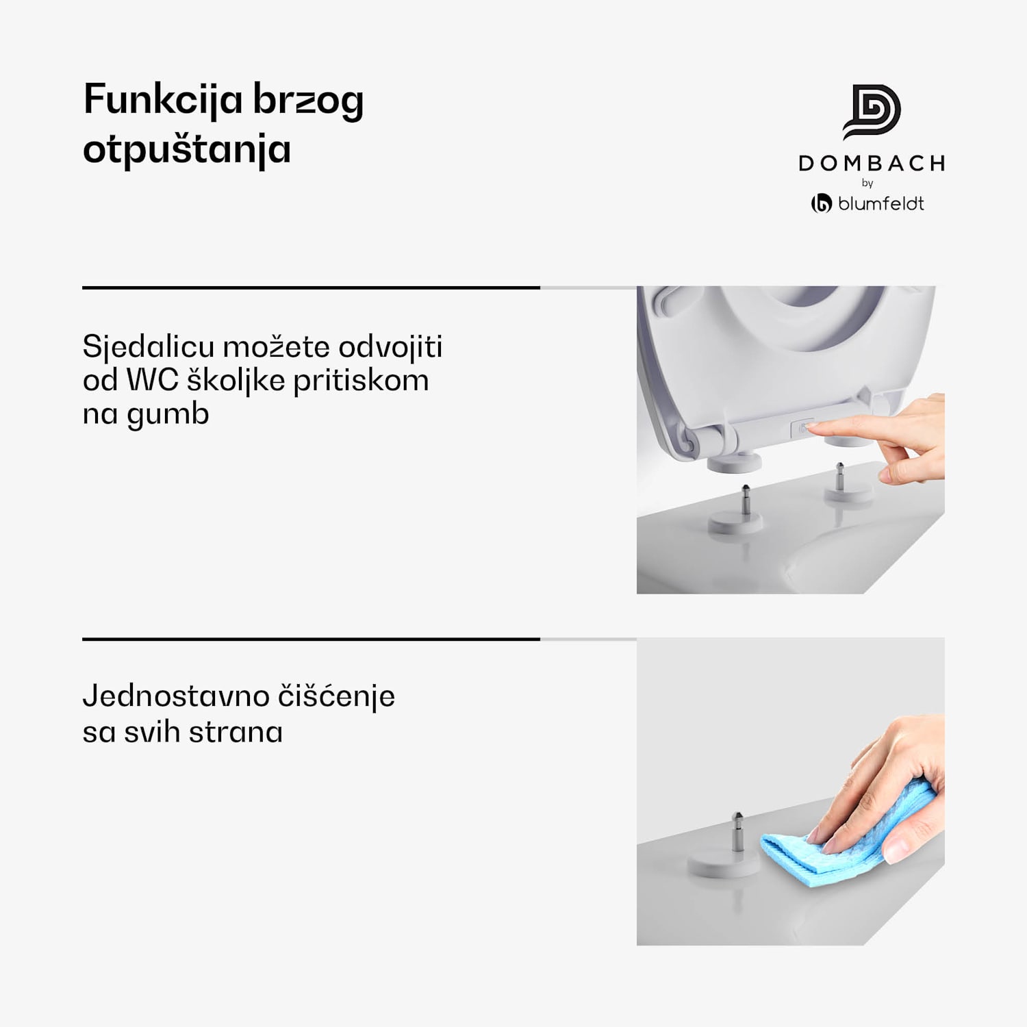 Lil'Loo uklonjiva WC daska za djecu, antibakterijska, soft-close, do 175 kg 