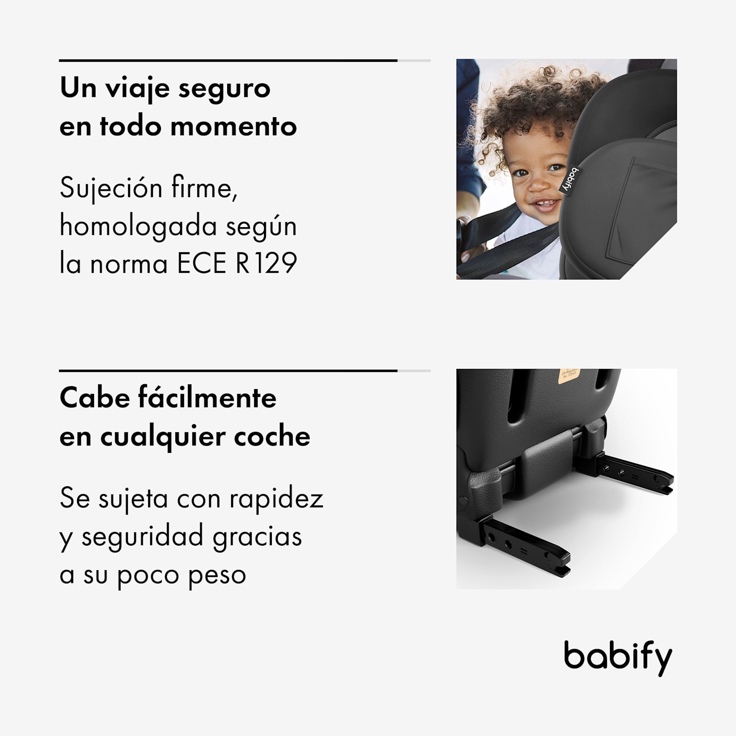 Silla de auto FlexiFit Premium | 3-12 años | plegable | ISO-Fix | reposacabezas ajustable | lavable Premium | Negro