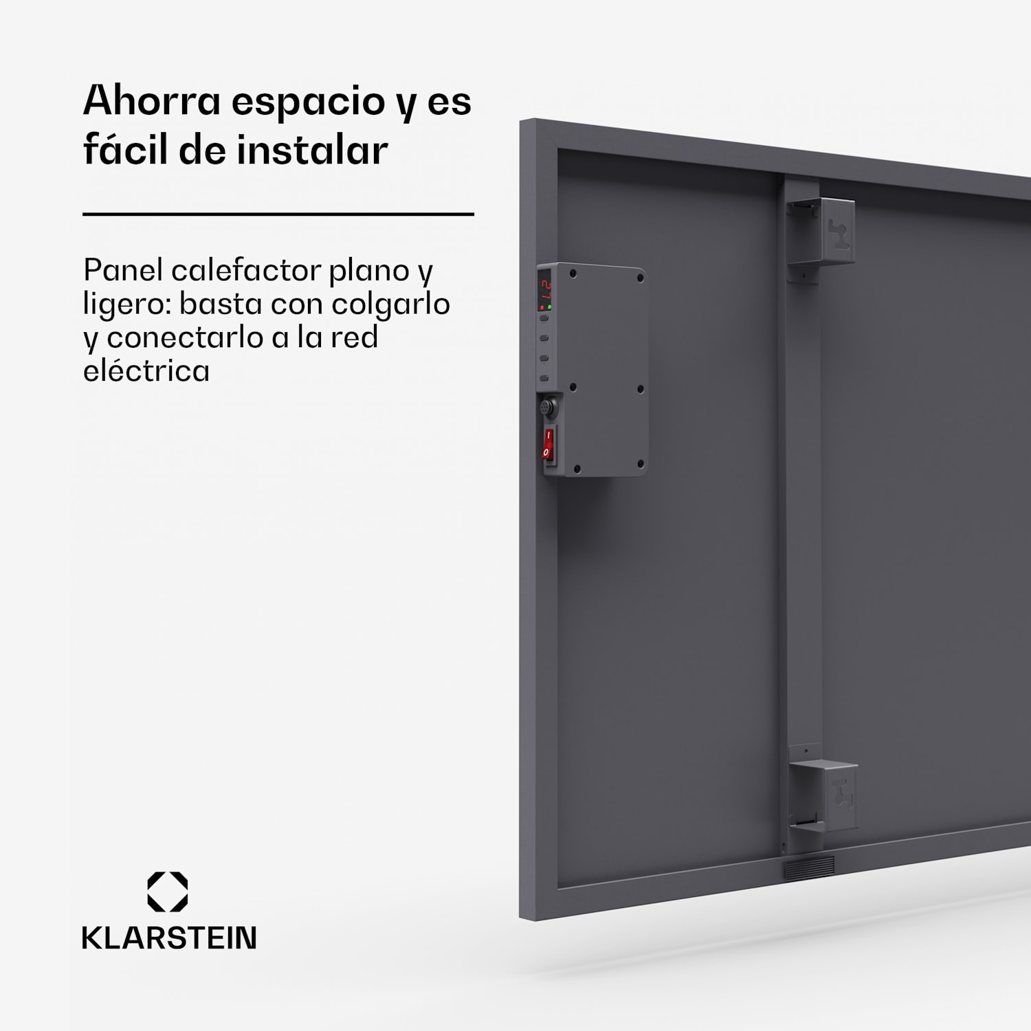 Wonderwall Smart calefactor de infrarrojos 60x120cm control app 720W temporizador semanal IP24 