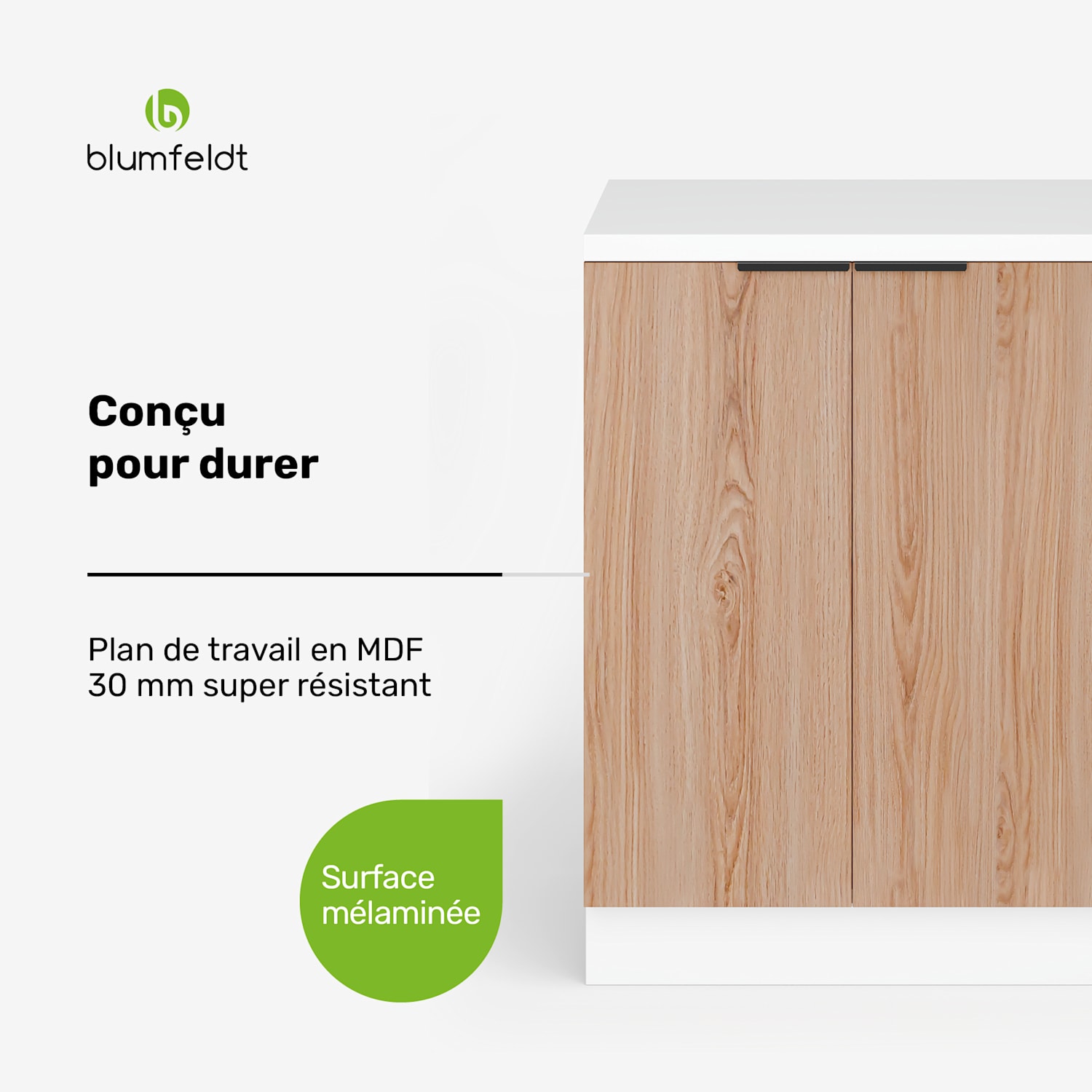 WoodVista Étagère | Division pratique des étagères | Matériaux faciles d'entretien | espace de stockage Etagère | Blanc / Chêne