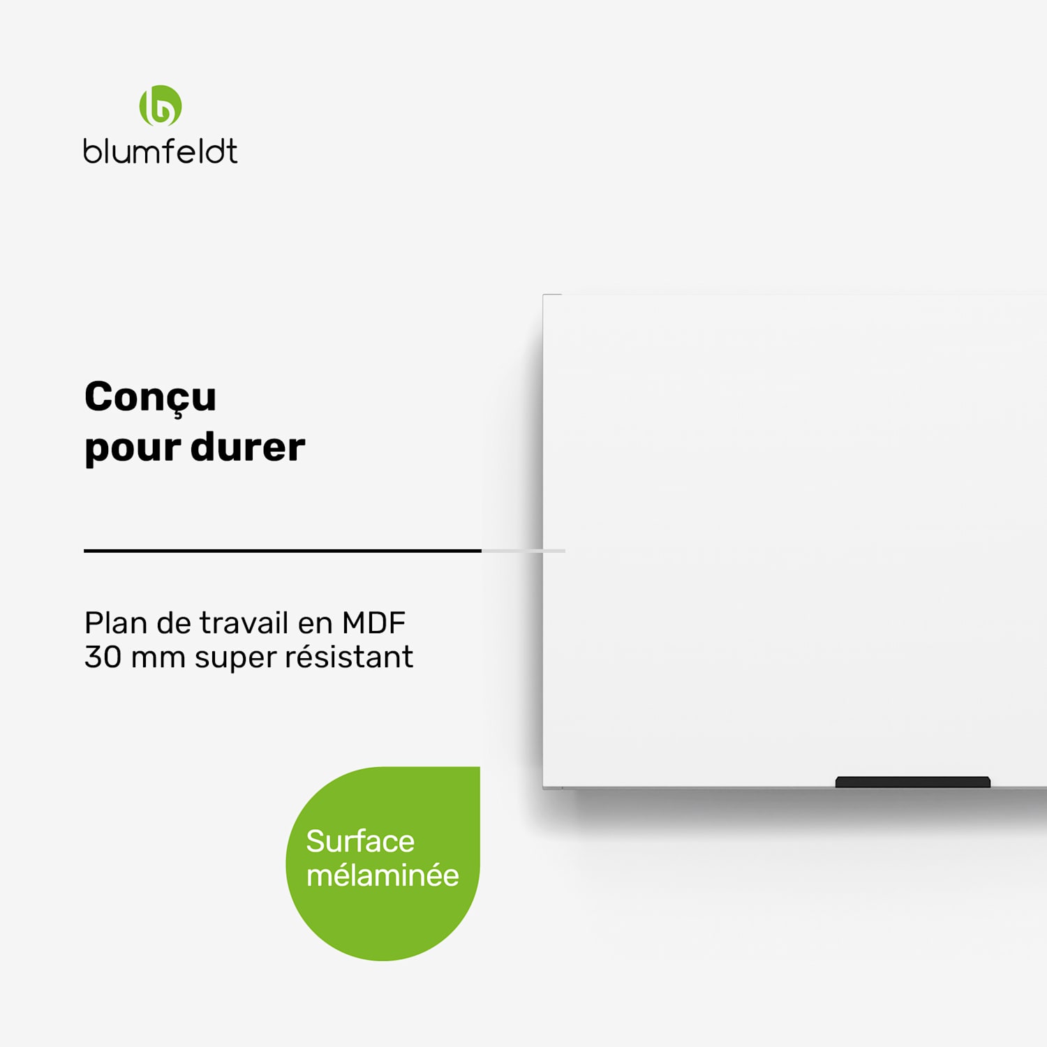 WoodVista placard pour hotte aspirante | Robuste | Vérins à gaz | Facile à nettoyer Placard mural pour hotte aspirante | Blanc