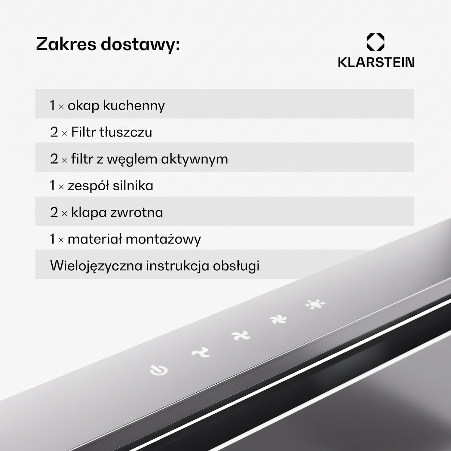 Royal Flush Eco 90, okap kuchenny blatowy, 90 cm, 604 m³/h, klasa energetyczna A++, filtry węglowe 90 cm | Nerjaveče jeklo | Nerjaveče jeklo