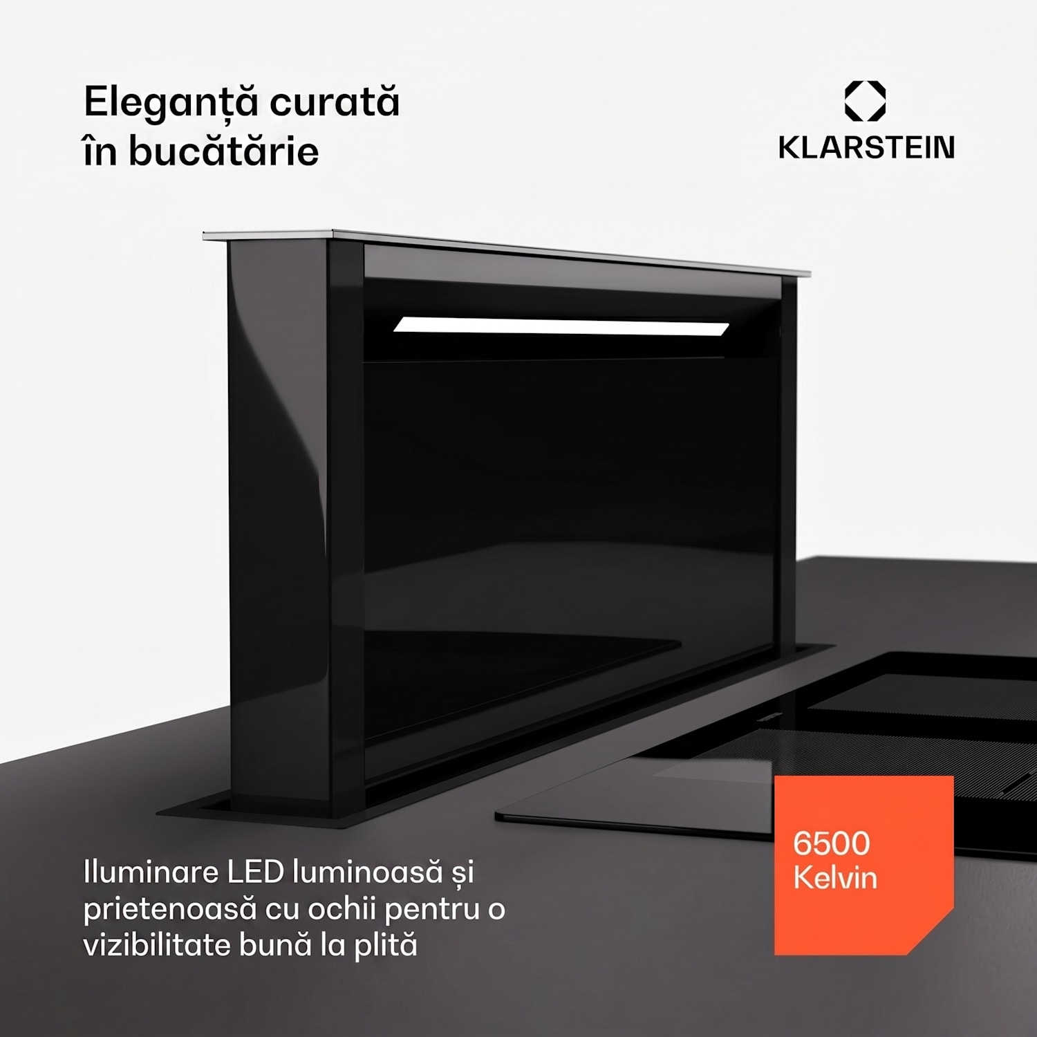 Royal Flush Eco 75, hota, 75 cm, 714 m³/h, EEK A++ 75 cm | Negru | Negru