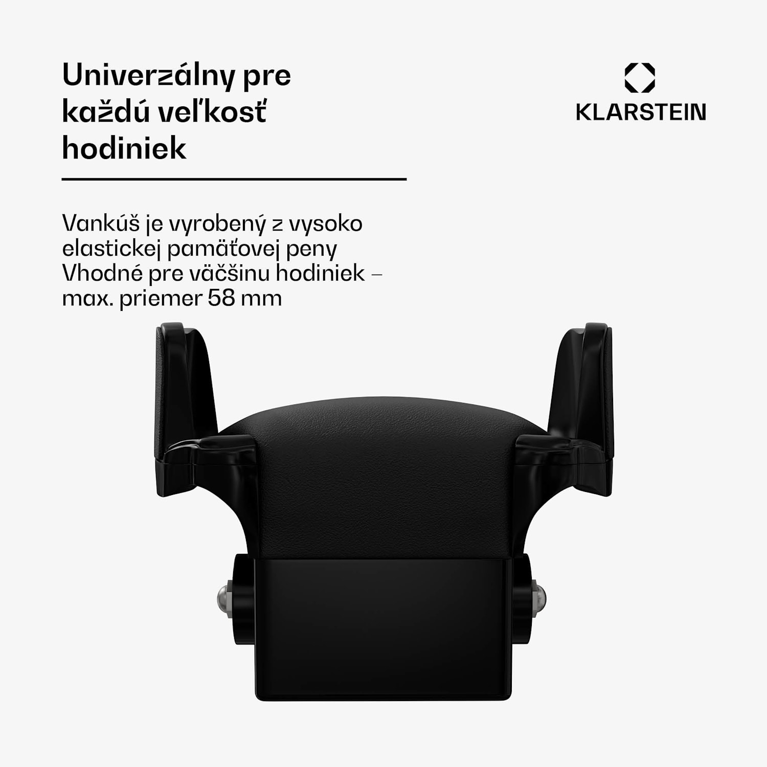 TimeSync naťahovač hodiniek, 1 hodinky, 5 režimov, 3 smery, vegánsky, univerzálna veľkosť, tichý 1 hodinky | Čierna / Strieborná metalíza