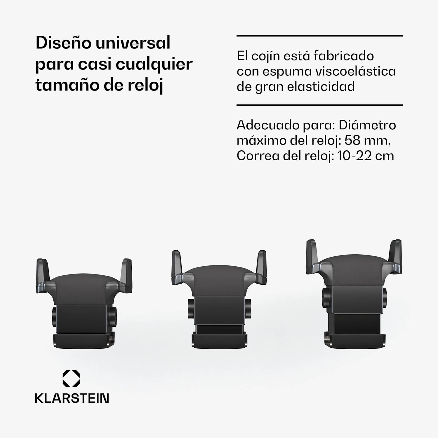 ChronoVault Cargador de relojes | 2+3 relojes | vegano | alto brillo | 4 modos | motor Mabuchi | LED | cajón 2 automáticas, 3 mecánicas | Negro