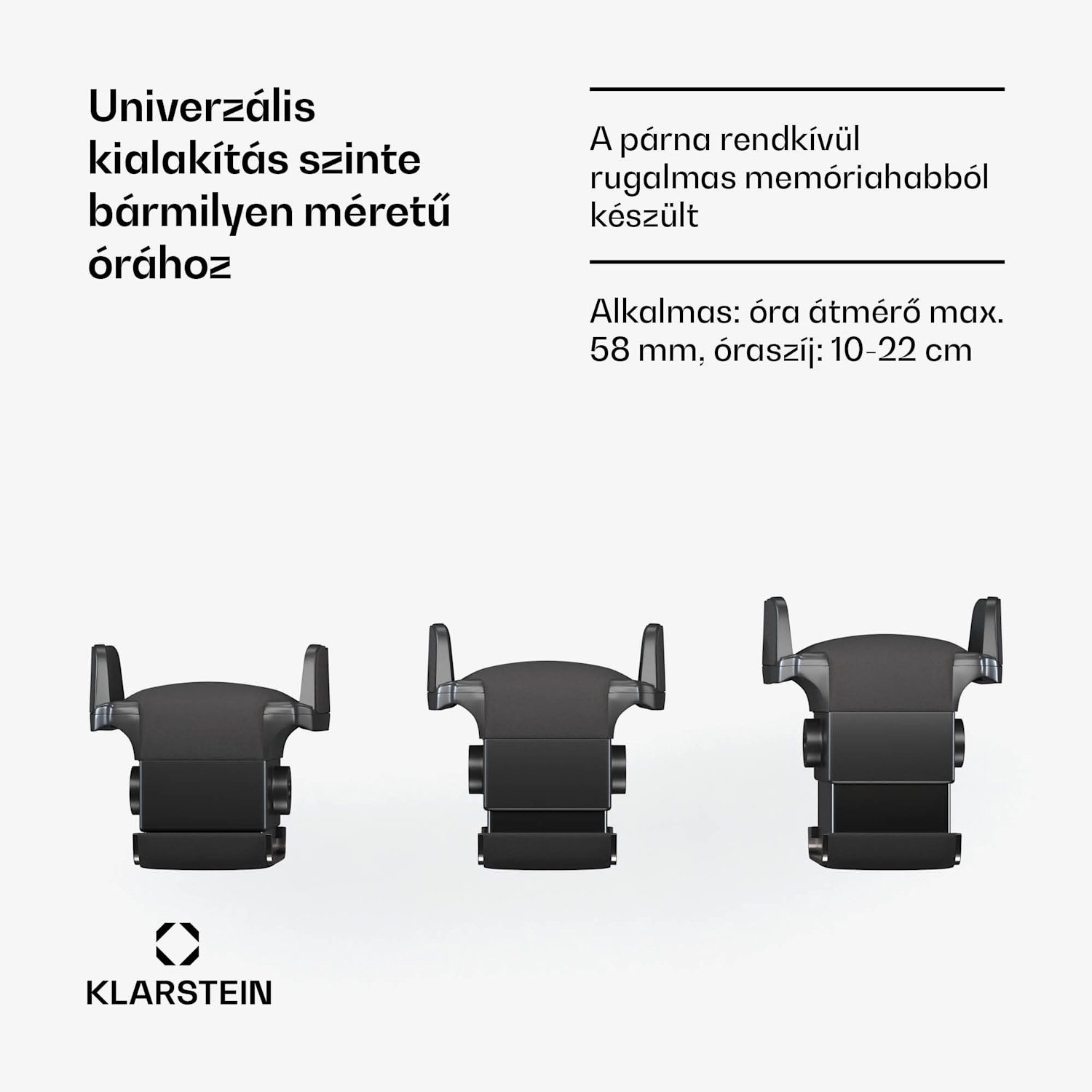 ChronoVault óratekercselő, 2+3 óra, vegán, magas fényű, 4 üzemmód, Mabuchi motor, LED, aljzat