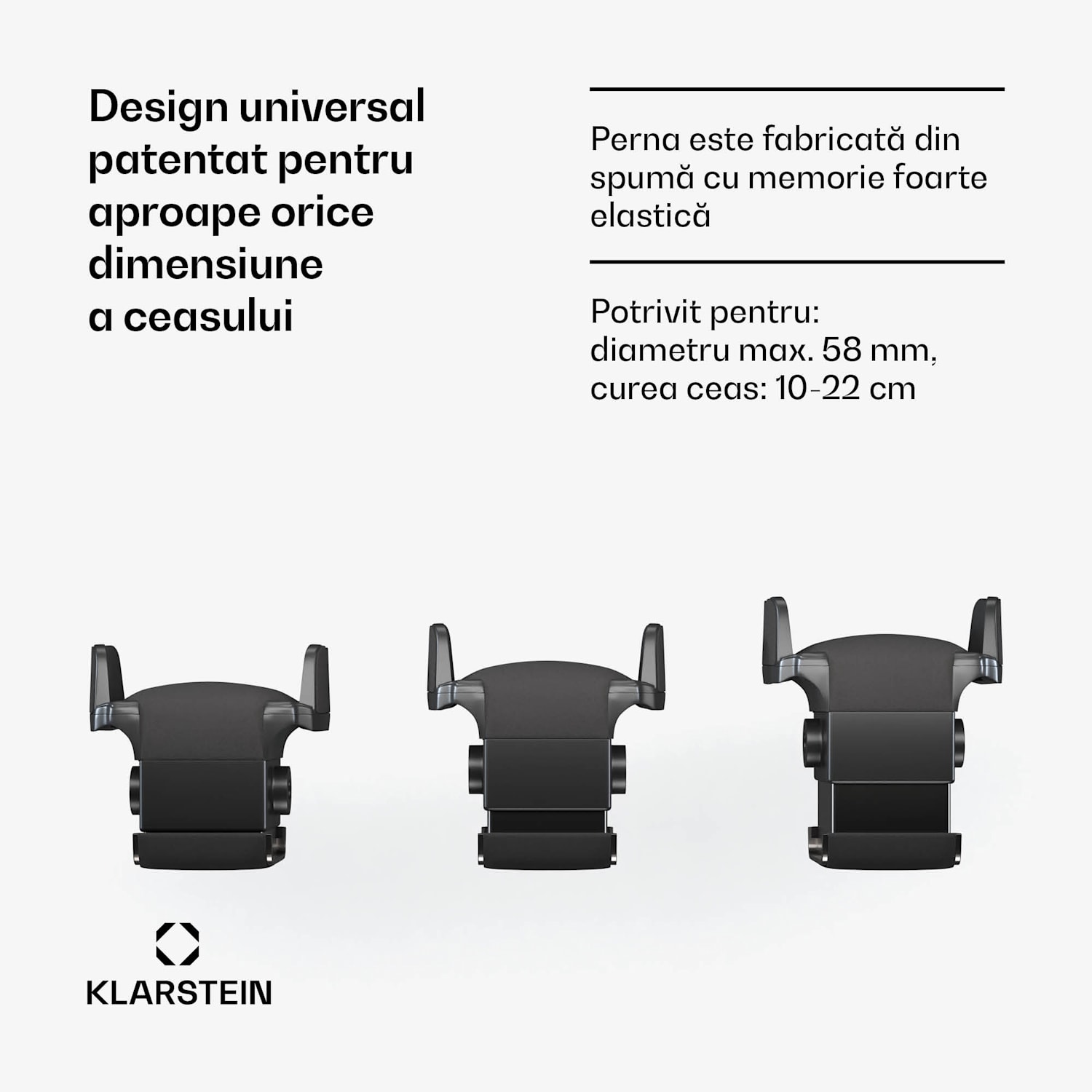 Dispozitiv de întors ceasuri ChronoVault, 4+6 ceasuri, vegan, lucios, 4 moduri, Motor Mabuchi, LED, priză 4 automate, 6 mecanice | Negru